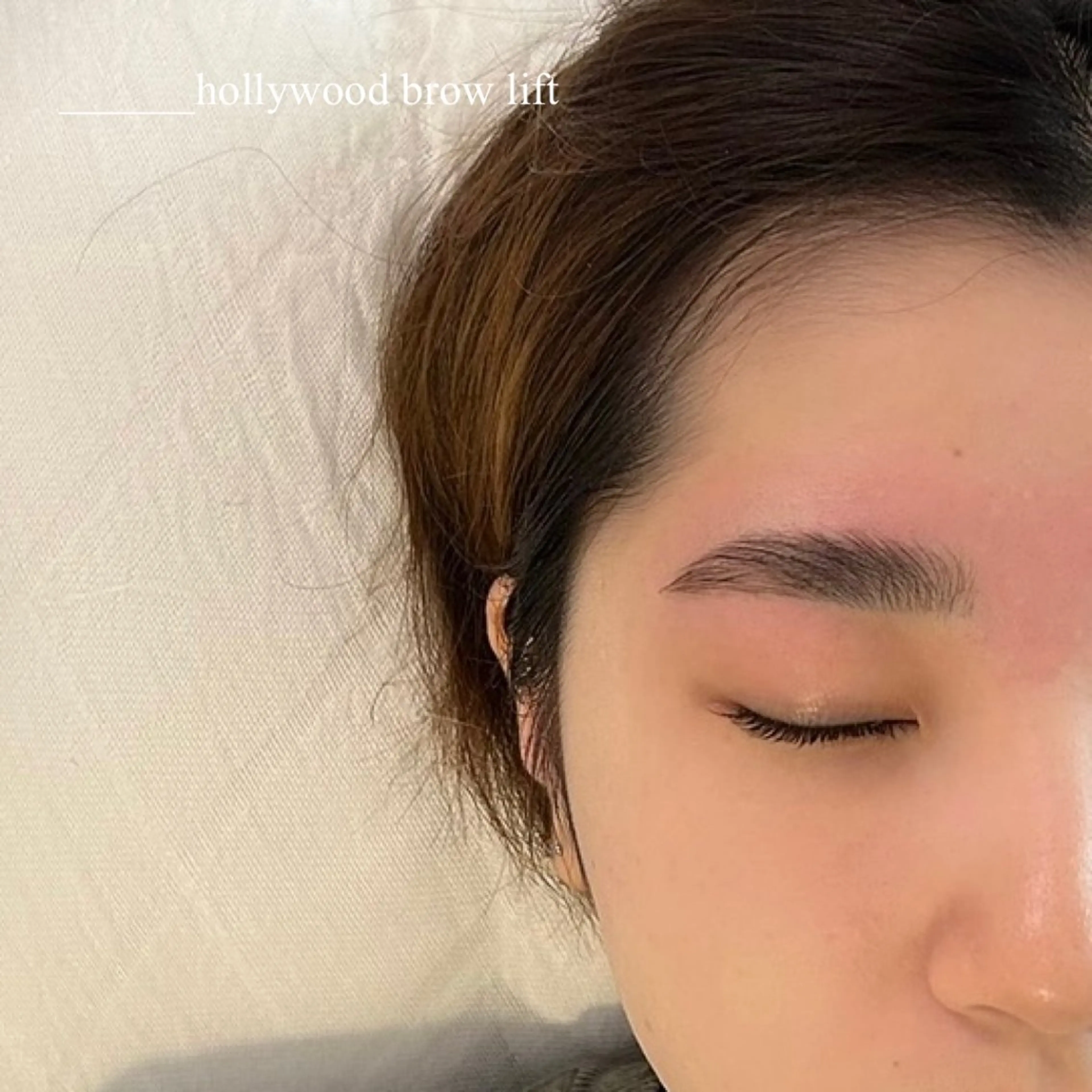 アイブロウ ハリウッドブロウリフト GO TODAY SHAiRE SALON Vellmie店所属・吉祥寺kasumi 🌛eye/browのマツエク・マツパデザイン