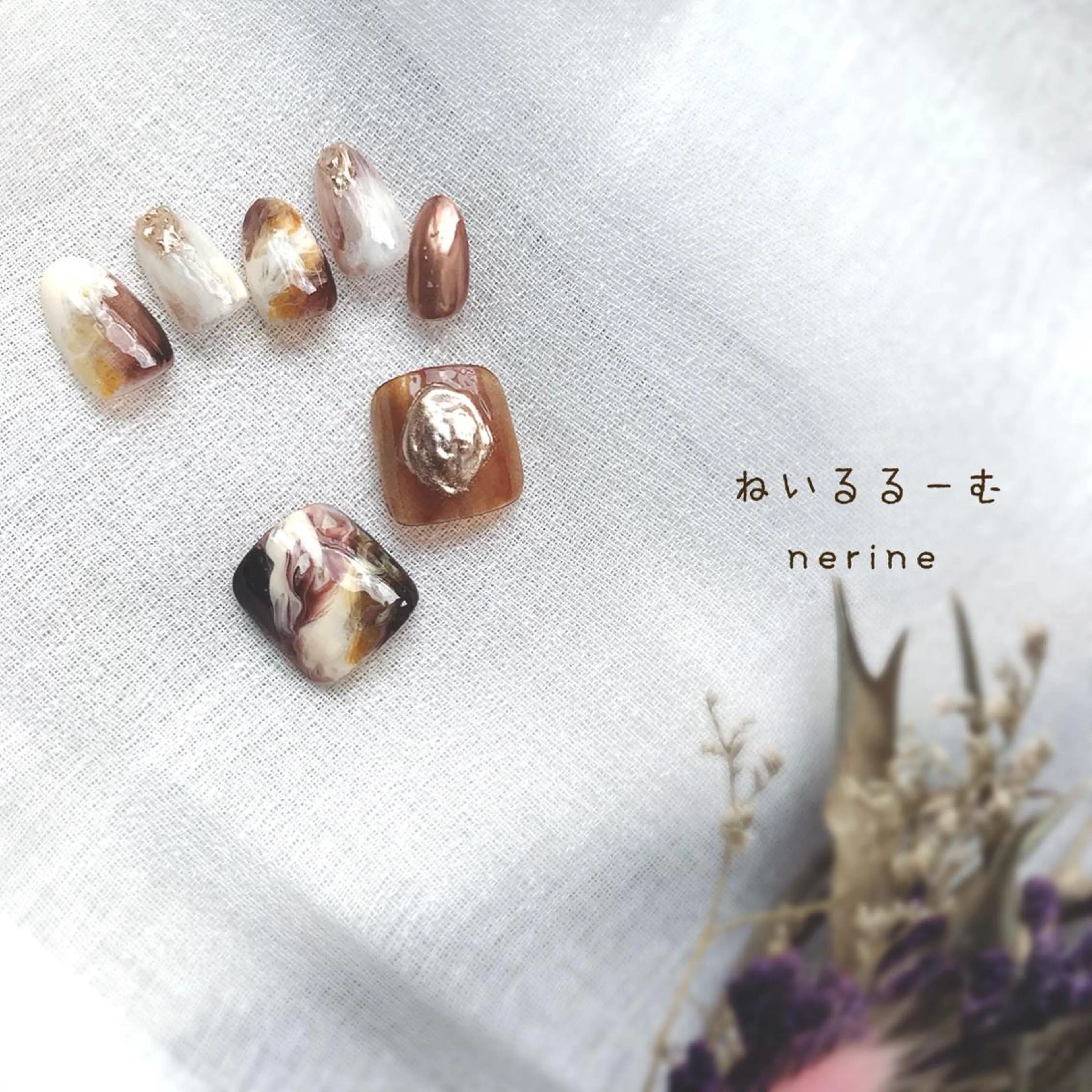 ネイル フットネイル ジェルネイル ニュアンスネイル シンプルネイル ストーンネイル NAILST Naomiのネイルデザイン