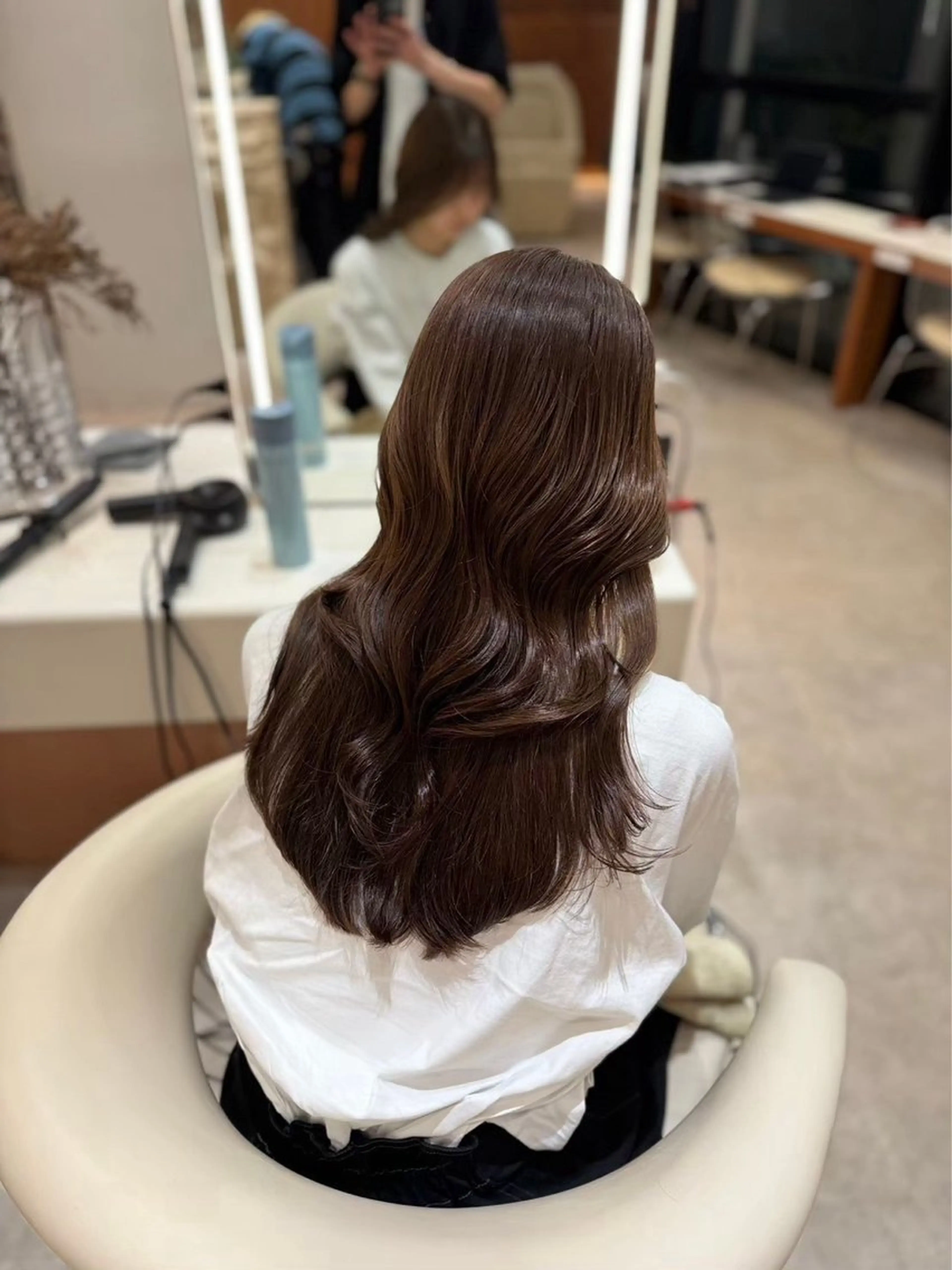 ロング カラー 艶髪レイヤー AZUSAのヘアスタイル