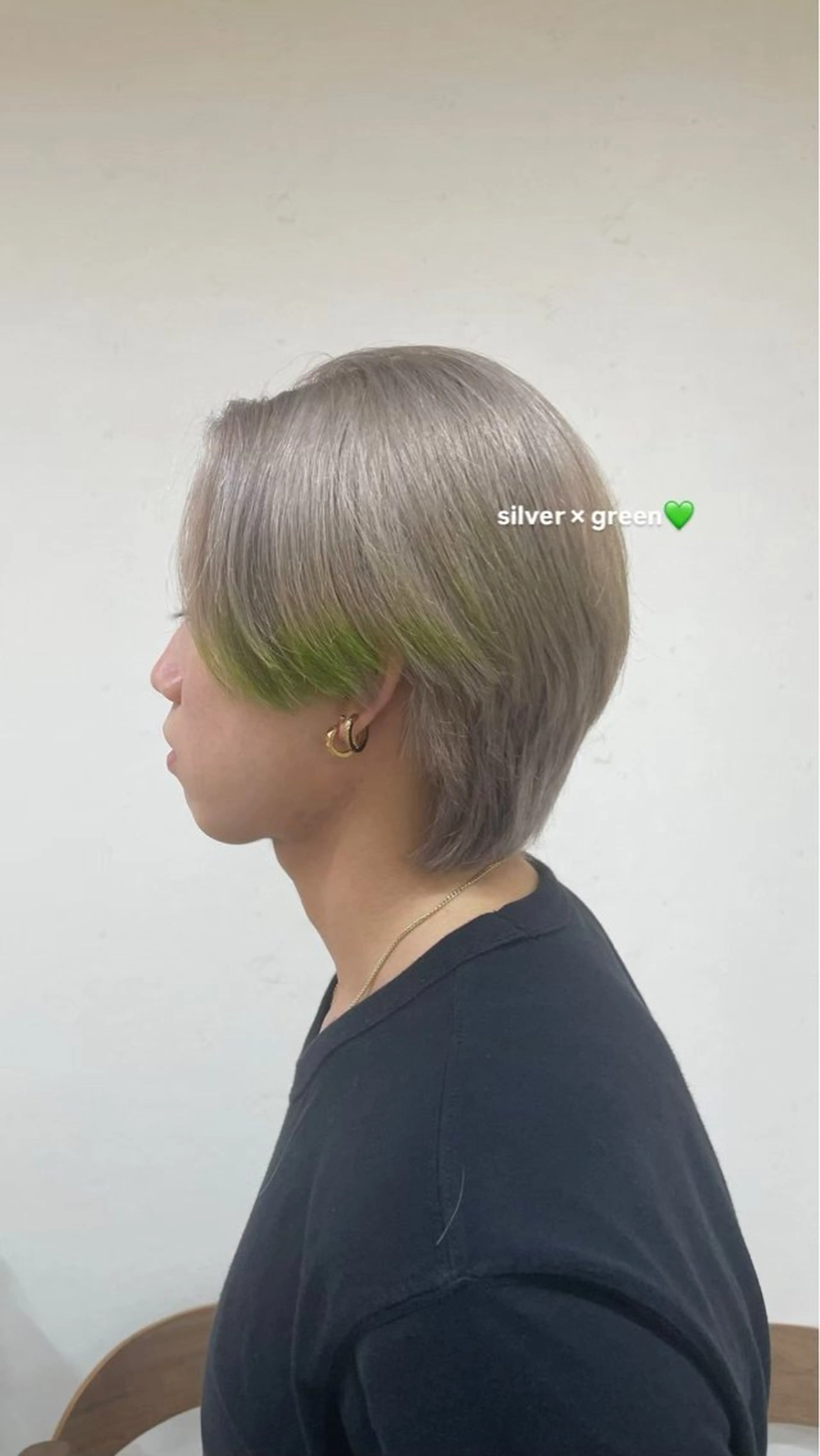 メンズカット【センターパート】の写真