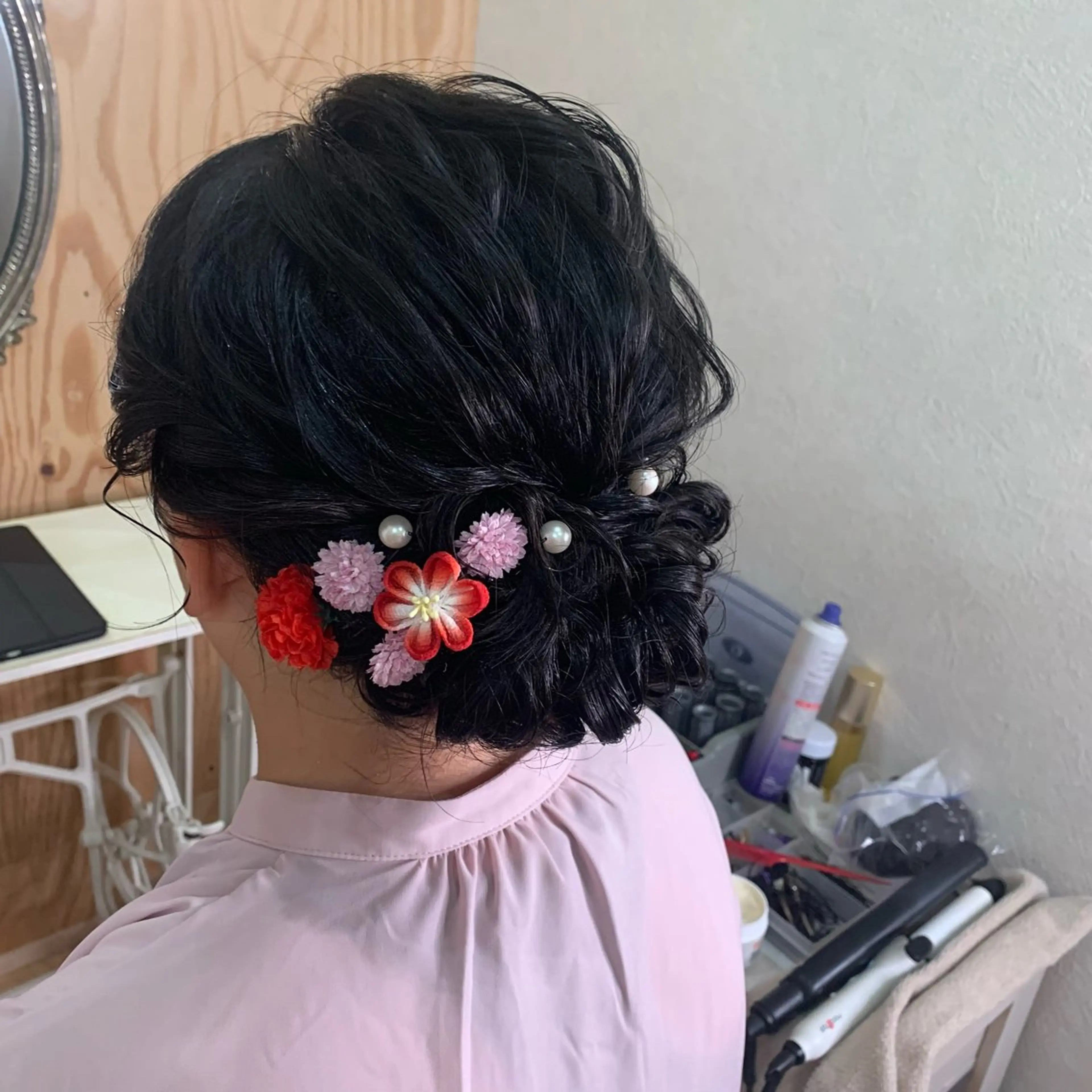 セミロング ヘアアレンジ ヘアセット Orla 🌿chiekoの眉毛・アイブロウイメージ