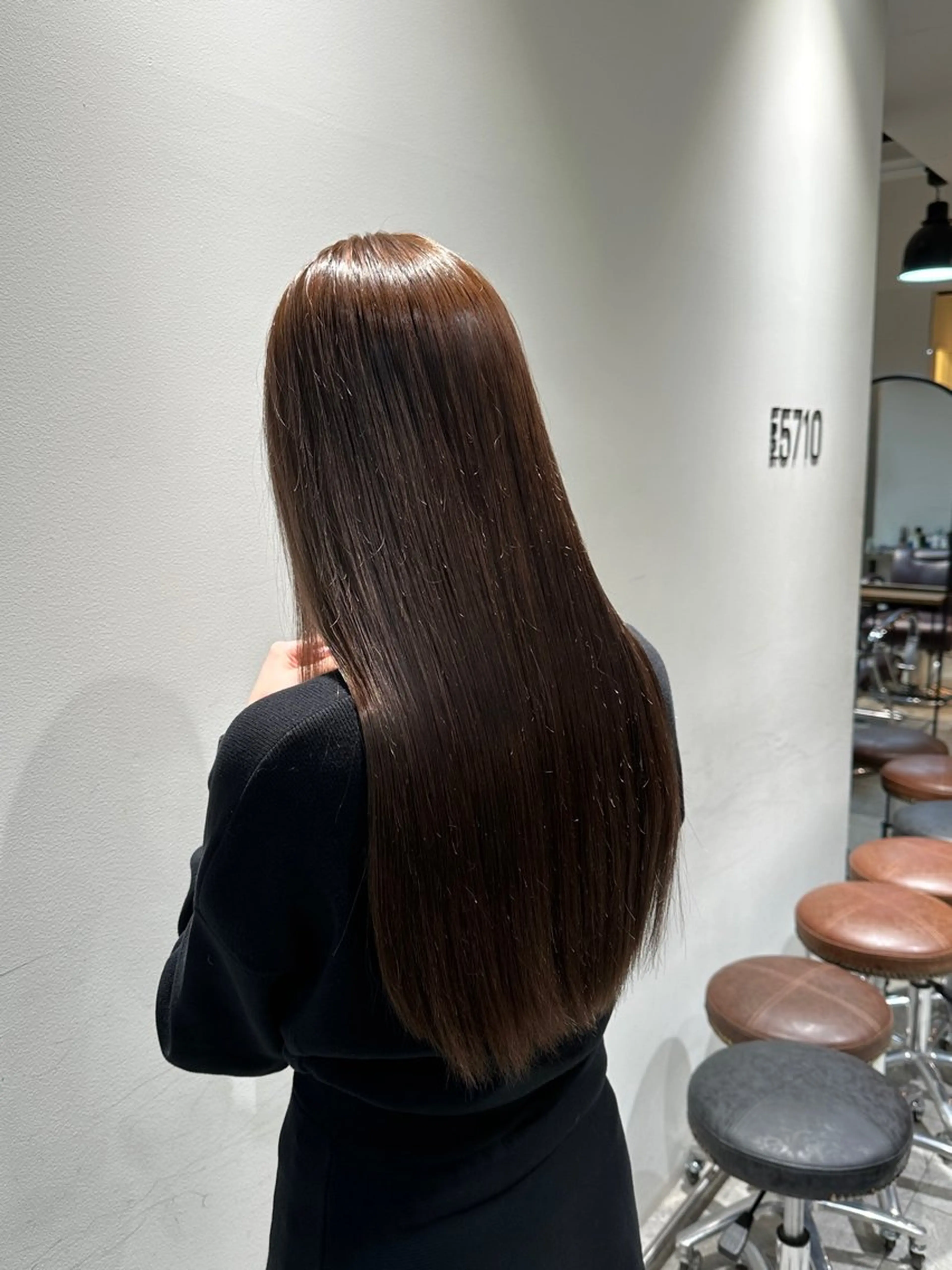 セミロング カラー パーマ ヘアアレンジ メンズ ヘアカラー トリートメント ヘアセット ブリーチカラー🤍 颯馬🐈‍⬛のヘアスタイル