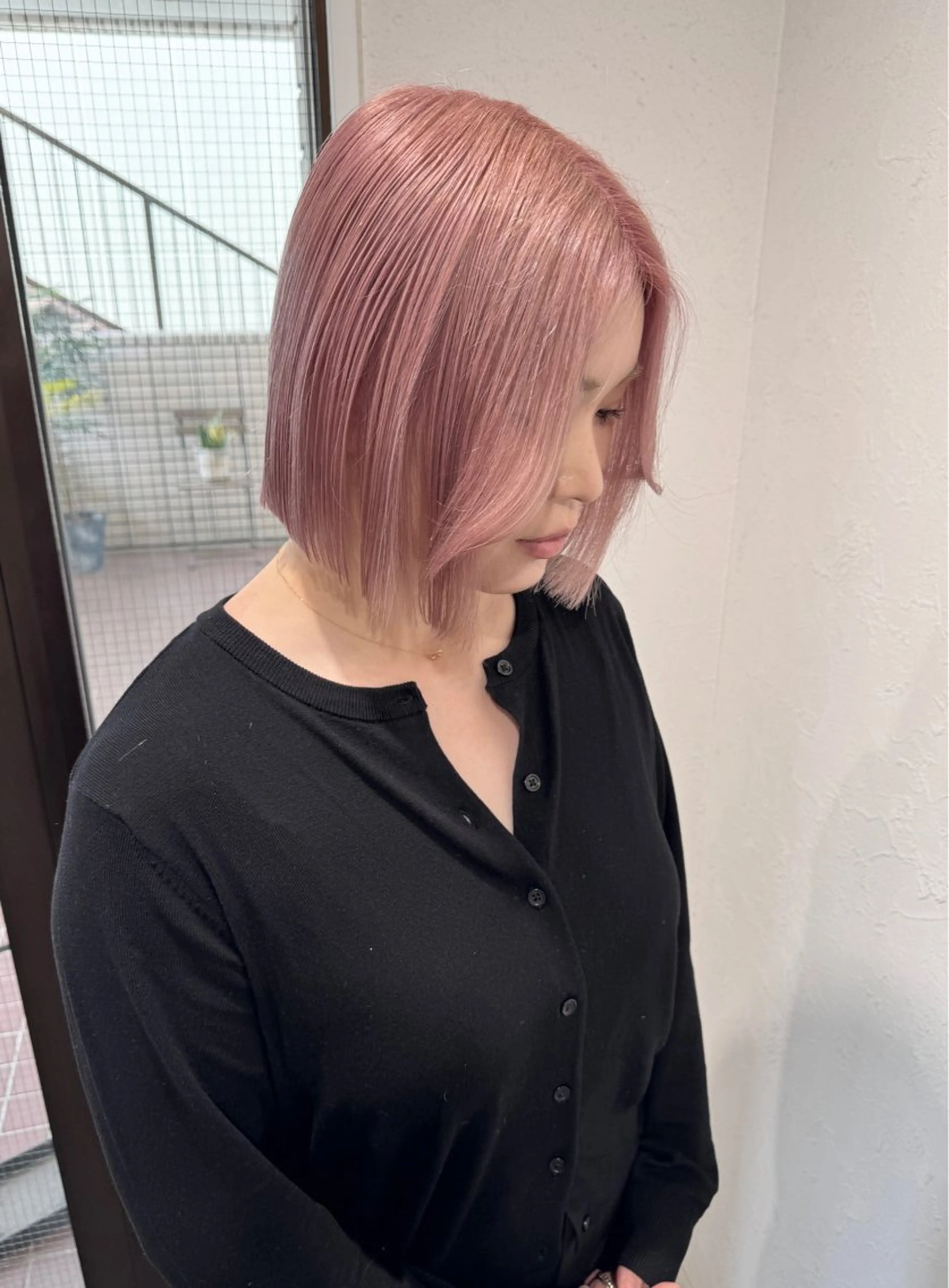 カラー ヘアカラー ハイトーン/レイヤー /艶カラー🎀のヘアスタイル