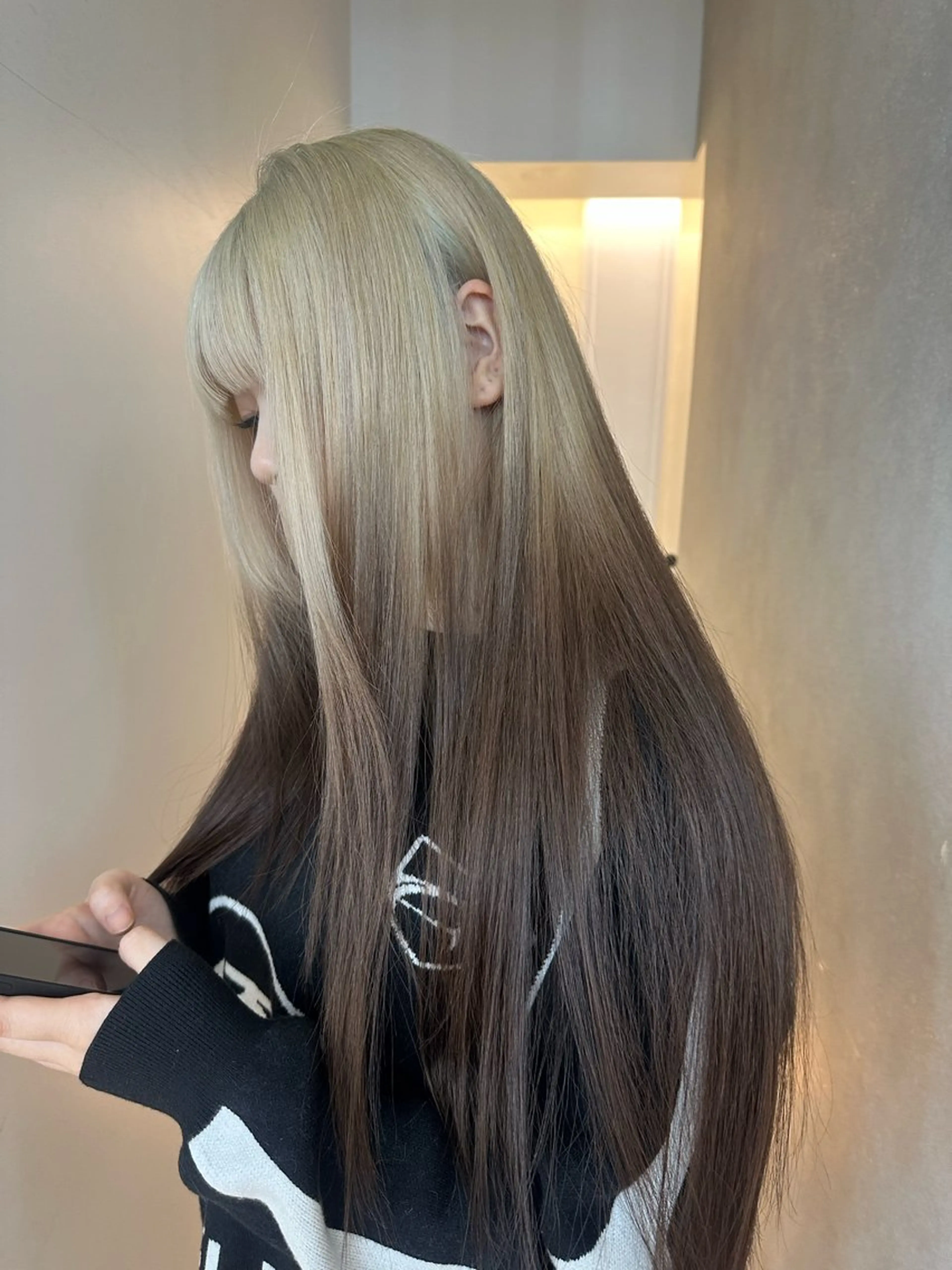 カラー ヘアカラー ハイトーン特化 pepe🎀のヘアスタイル