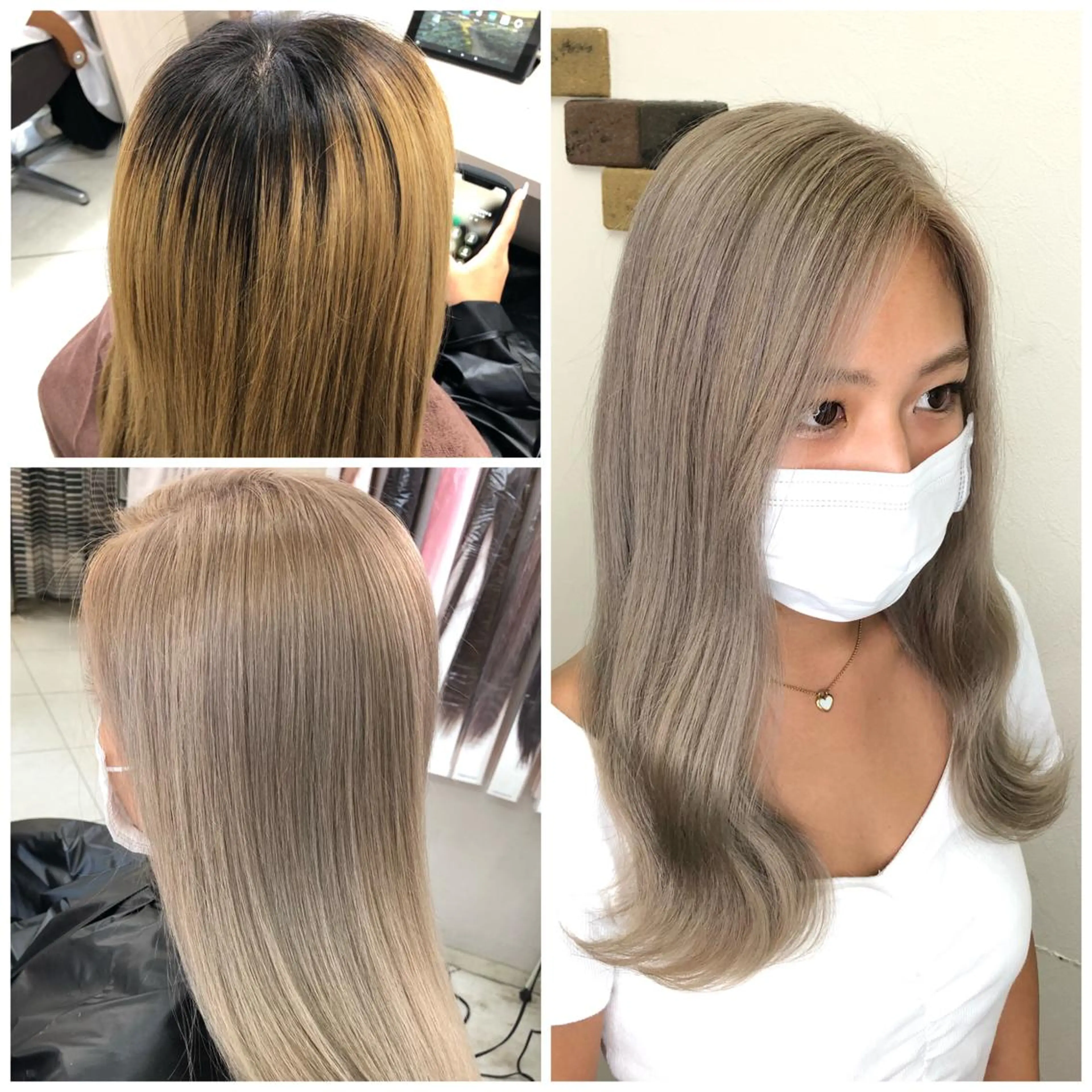 ロング カラー ヘアカラー トリートメント MAKO ❤️🔥NEXTのヘアスタイル