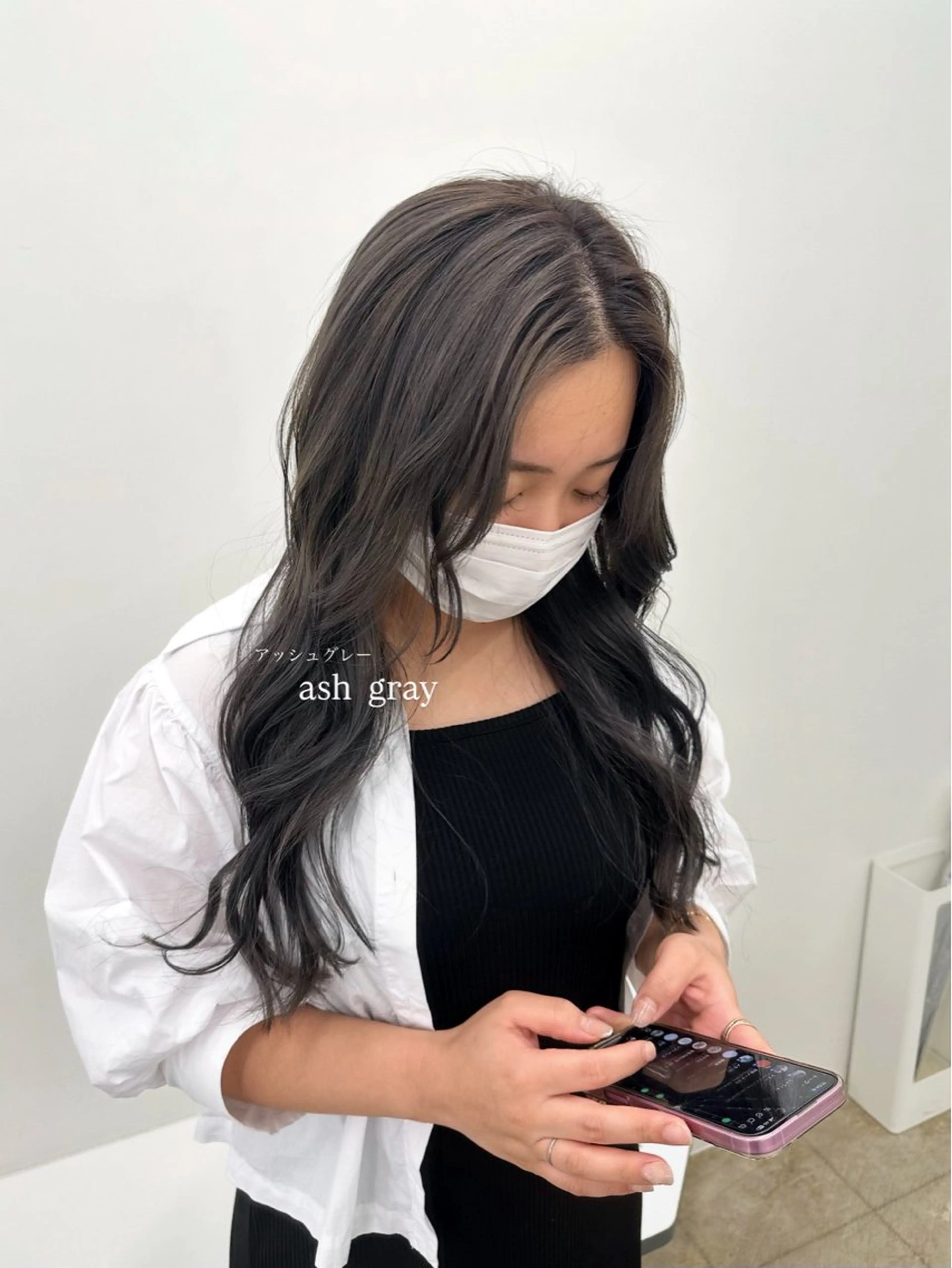 ロング カラー ヘアカラー トリートメント aisa ／札幌／艶カラー🎀のヘアスタイル