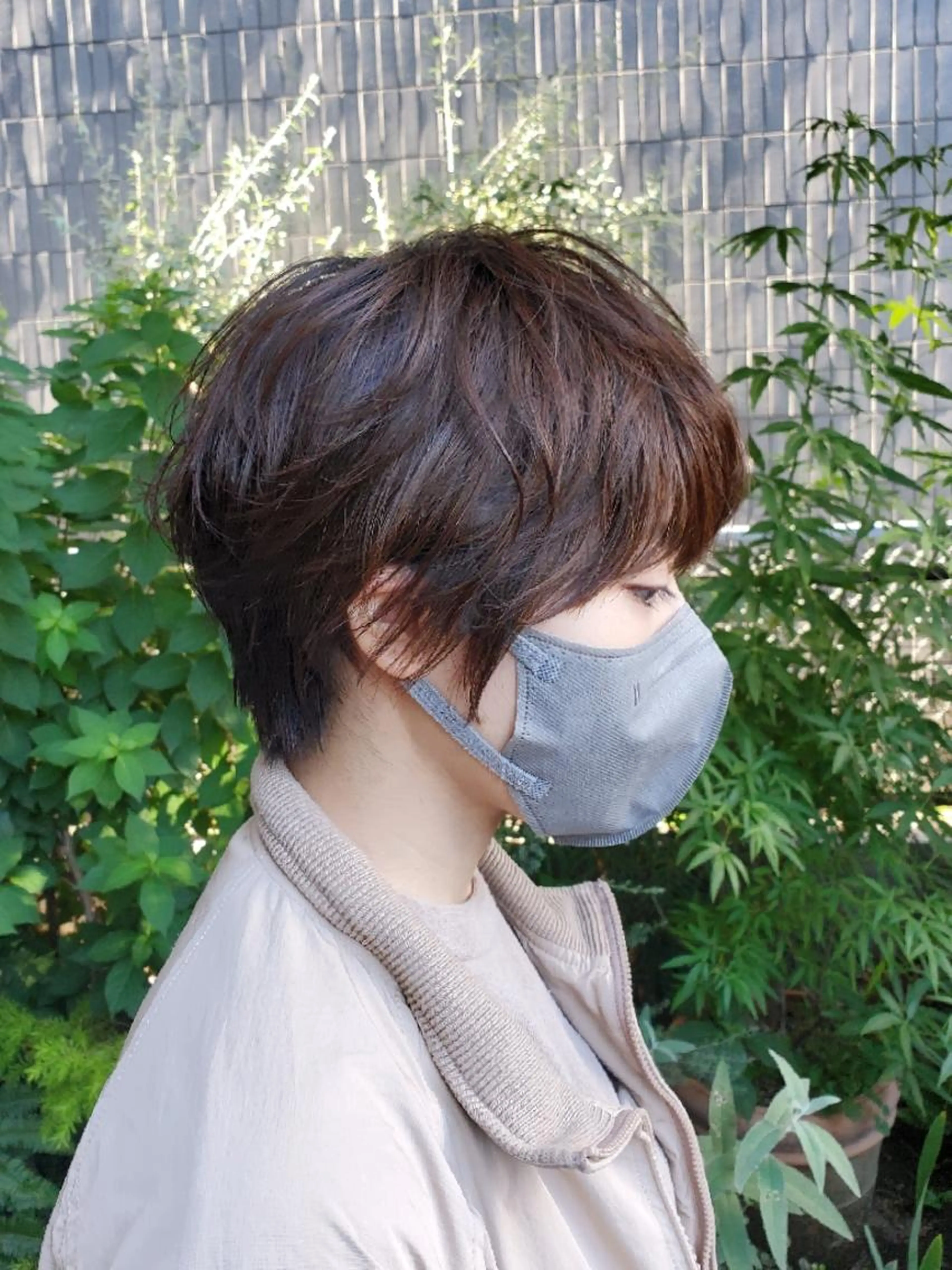 カット+エアウェーブパーマの写真