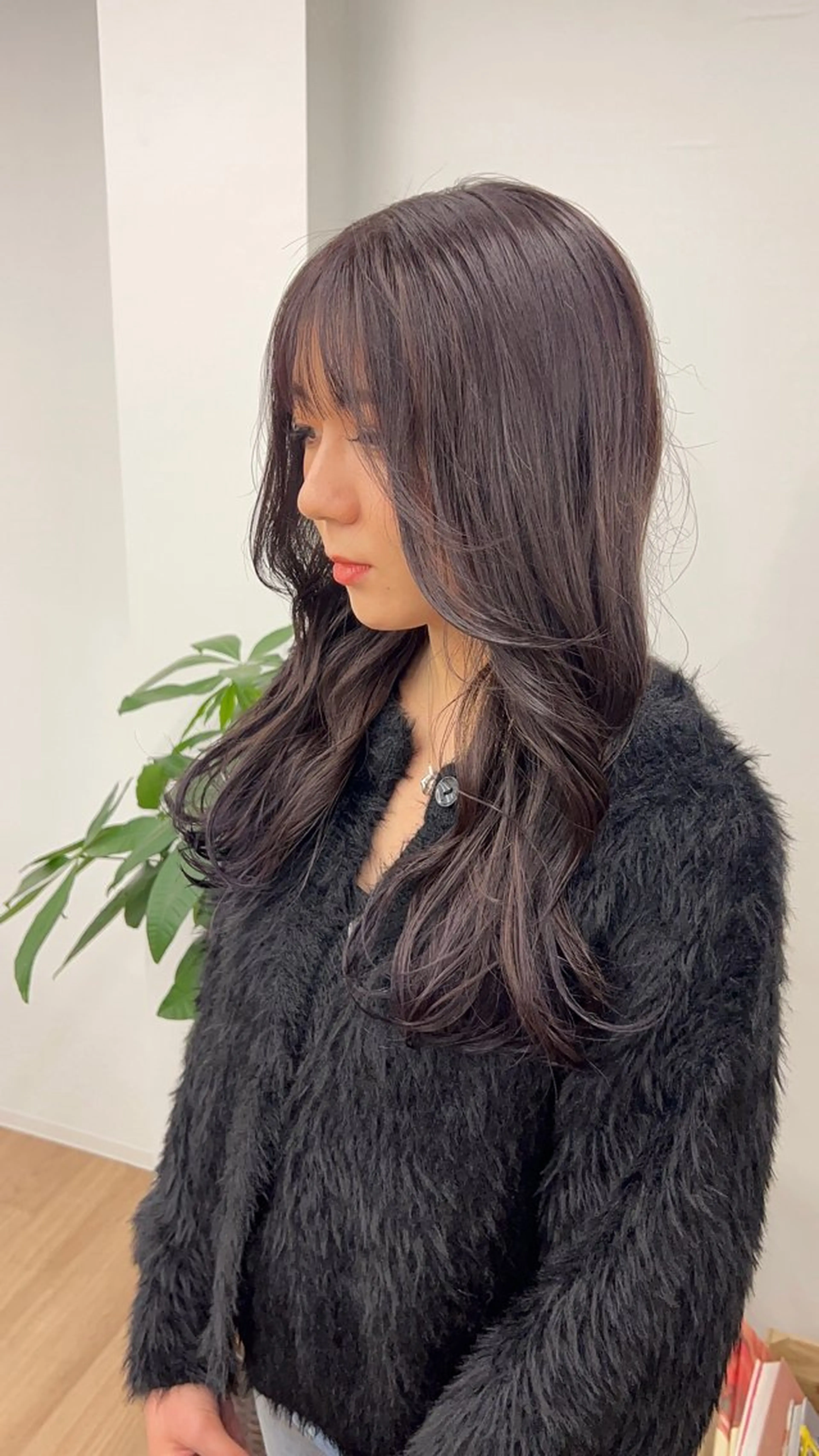 セミロング アッシュ ミルクティーブラウン ピンクブラウン ハイライト 髪質改善 ヘアカラー エクステ ユウハウス/ ryousukeのヘアスタイル