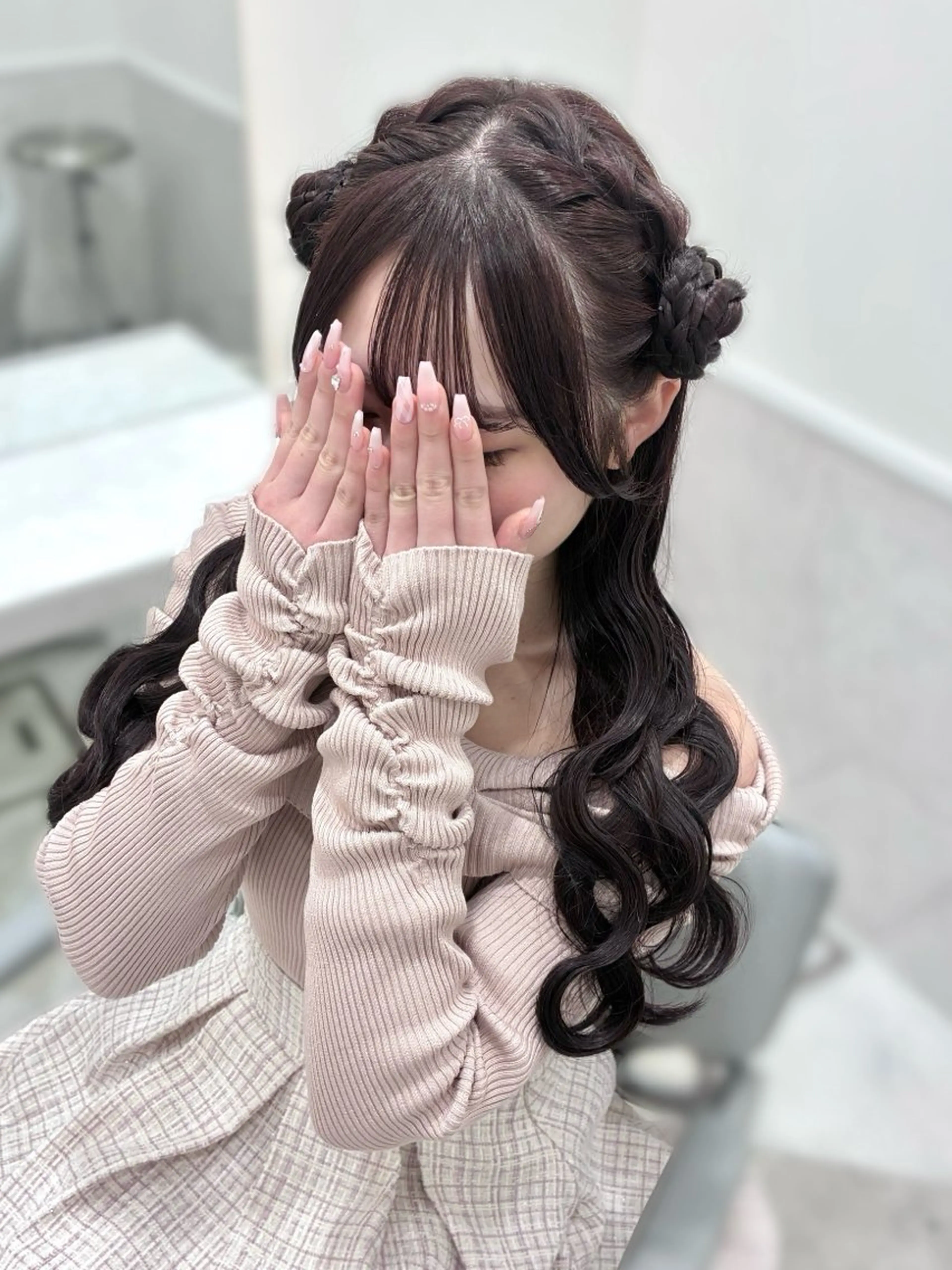 ロング ヘアアレンジ 松村 知佳のヘアスタイル