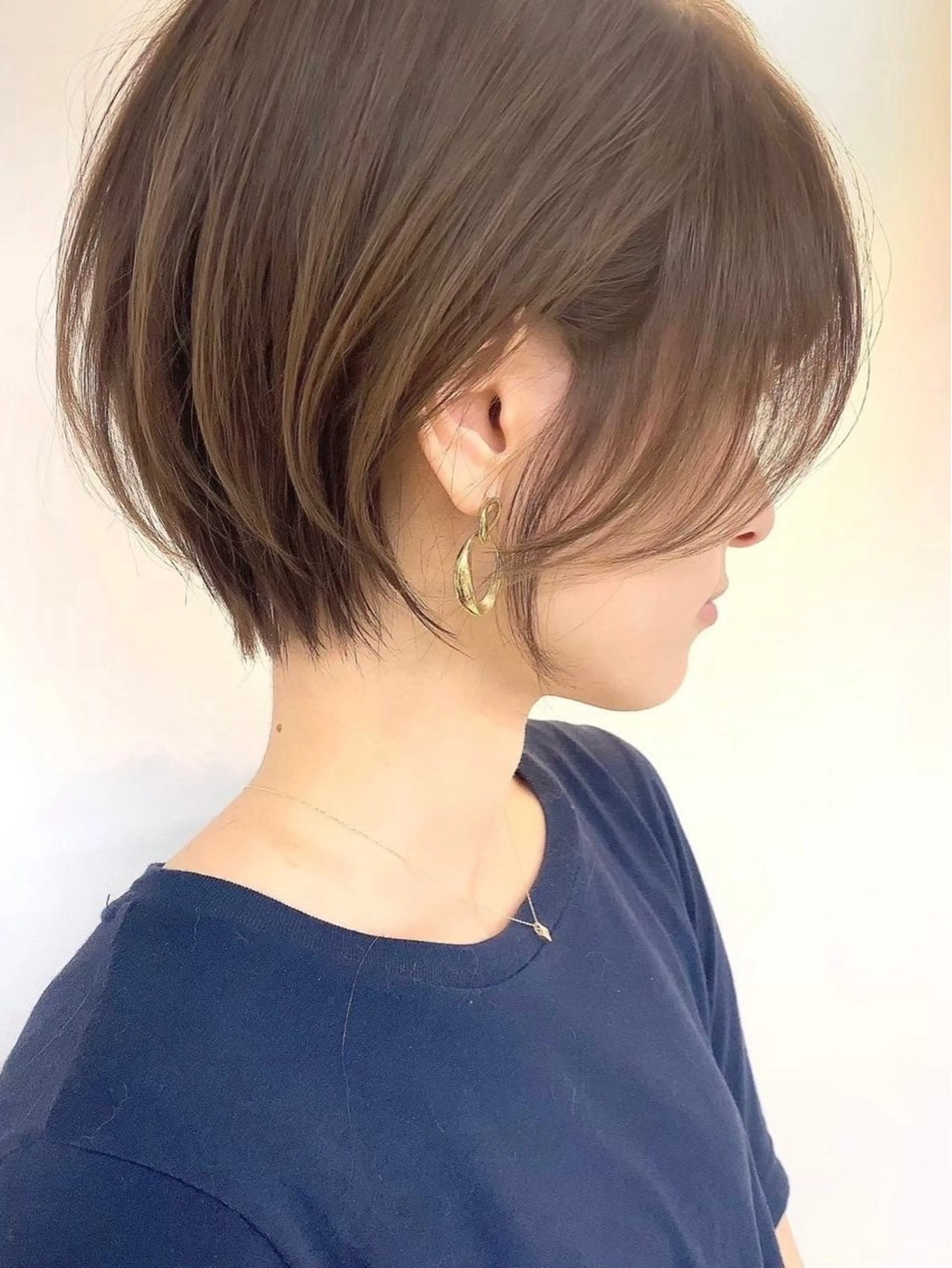 ショート ショート/ 似合わせカットモカのヘアスタイル
