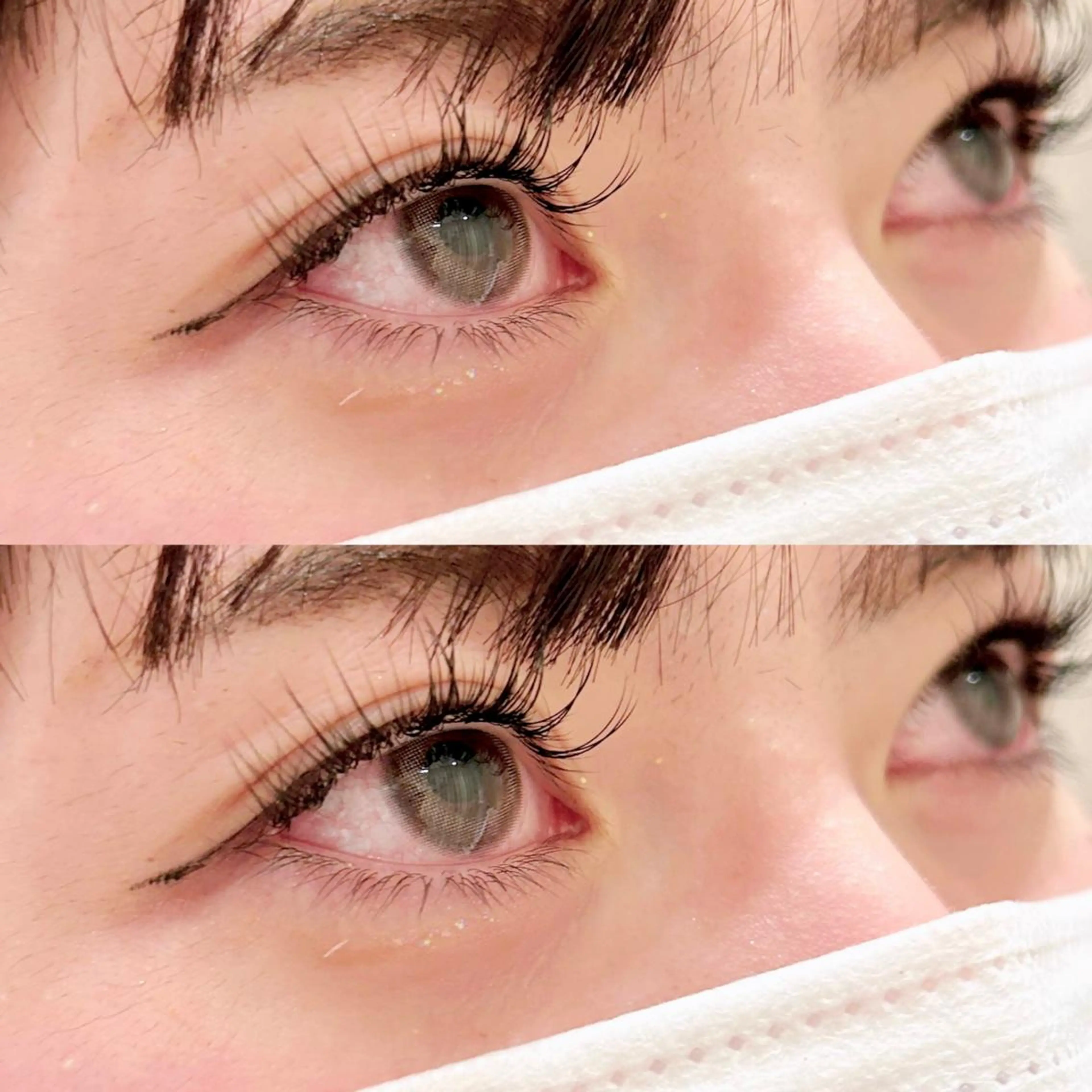 マツエク・マツパ 艶カラー🩵中久保 舞優🩵のヘアスタイル