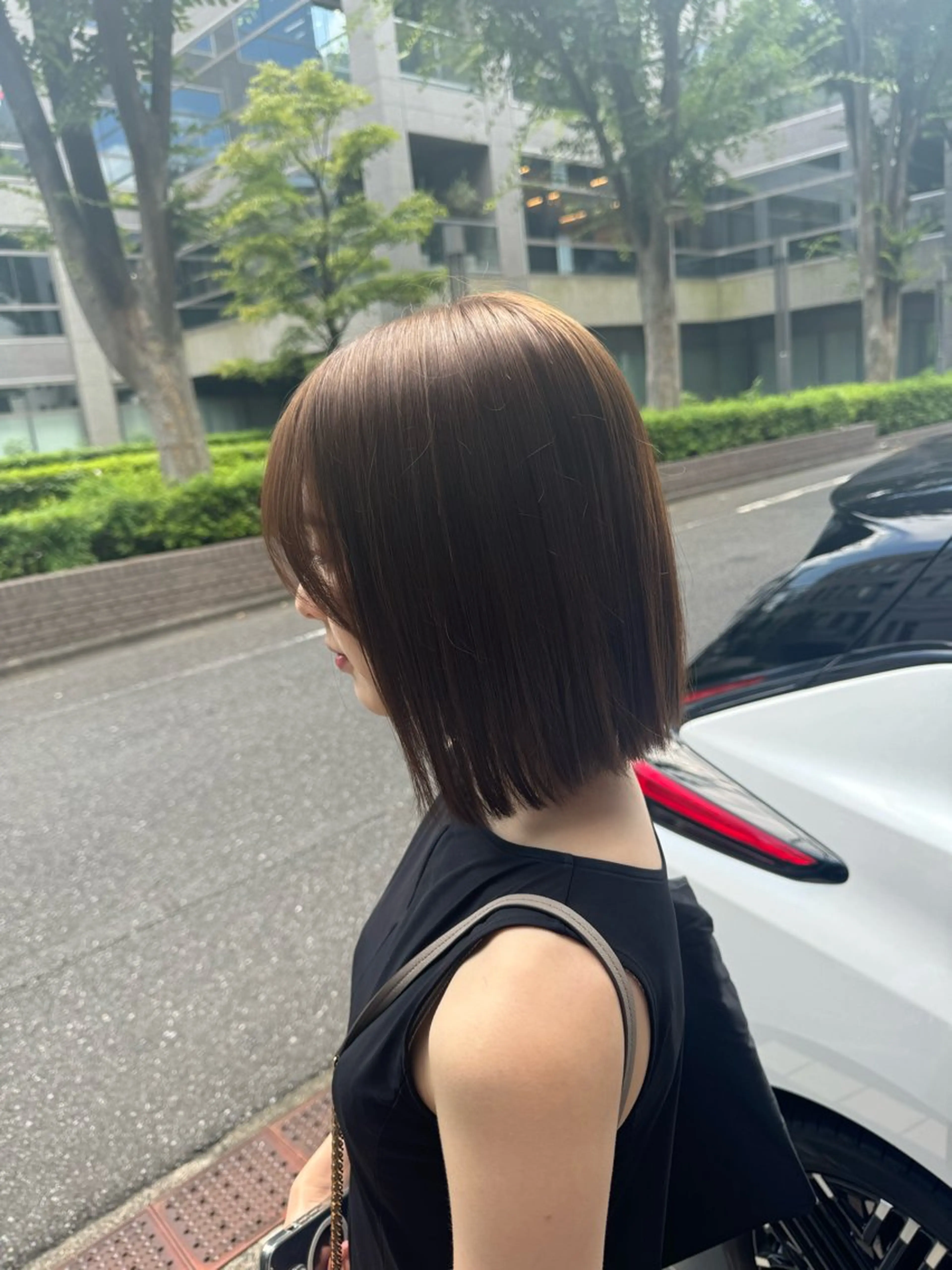 ショート カラー 暖色カラー🤎Red Neo meiのヘアスタイル