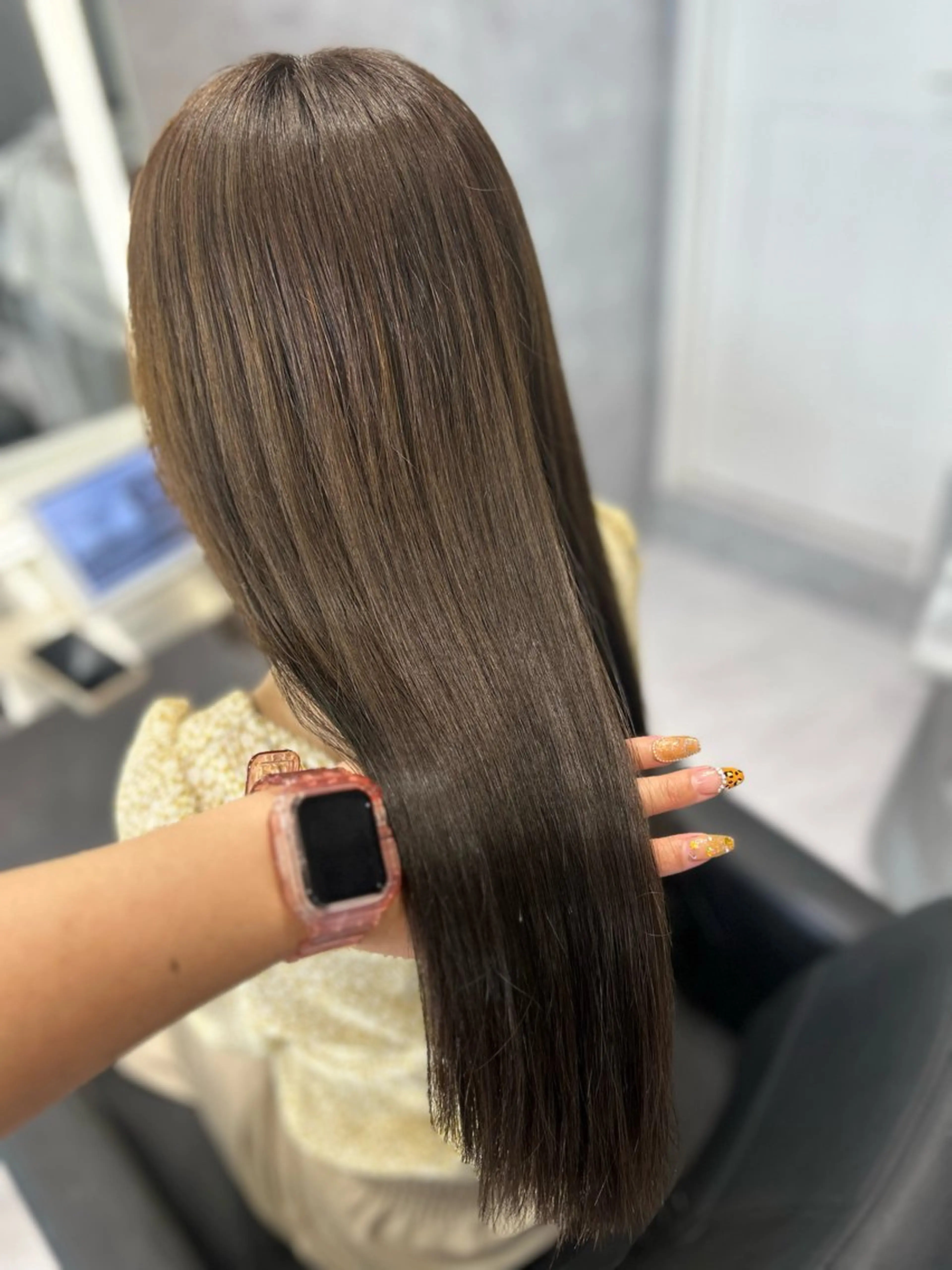 ロング 森下 ゆきなのヘアスタイル