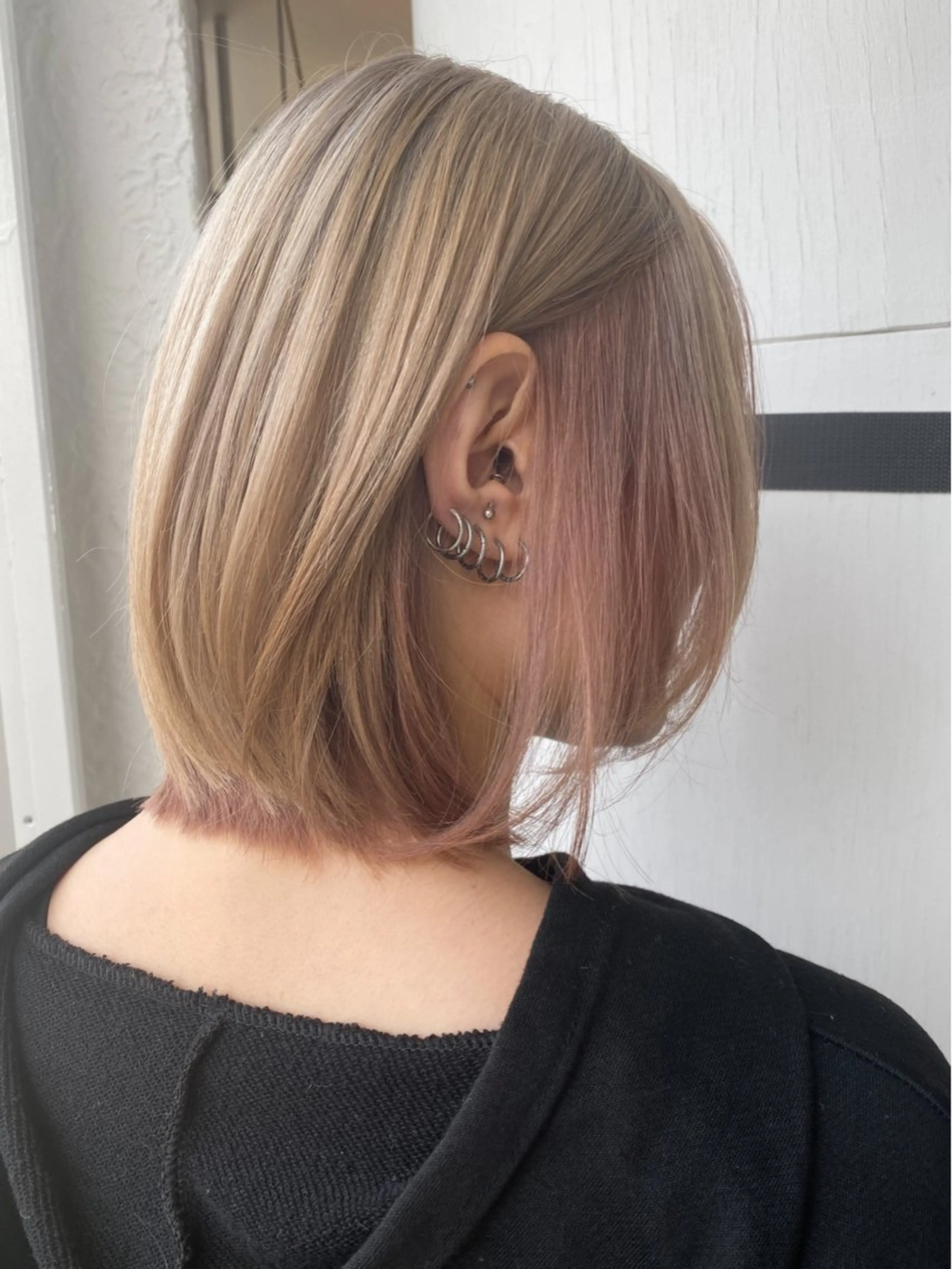ショート ヘアカラー トリートメント welring hair salonのヘアスタイル