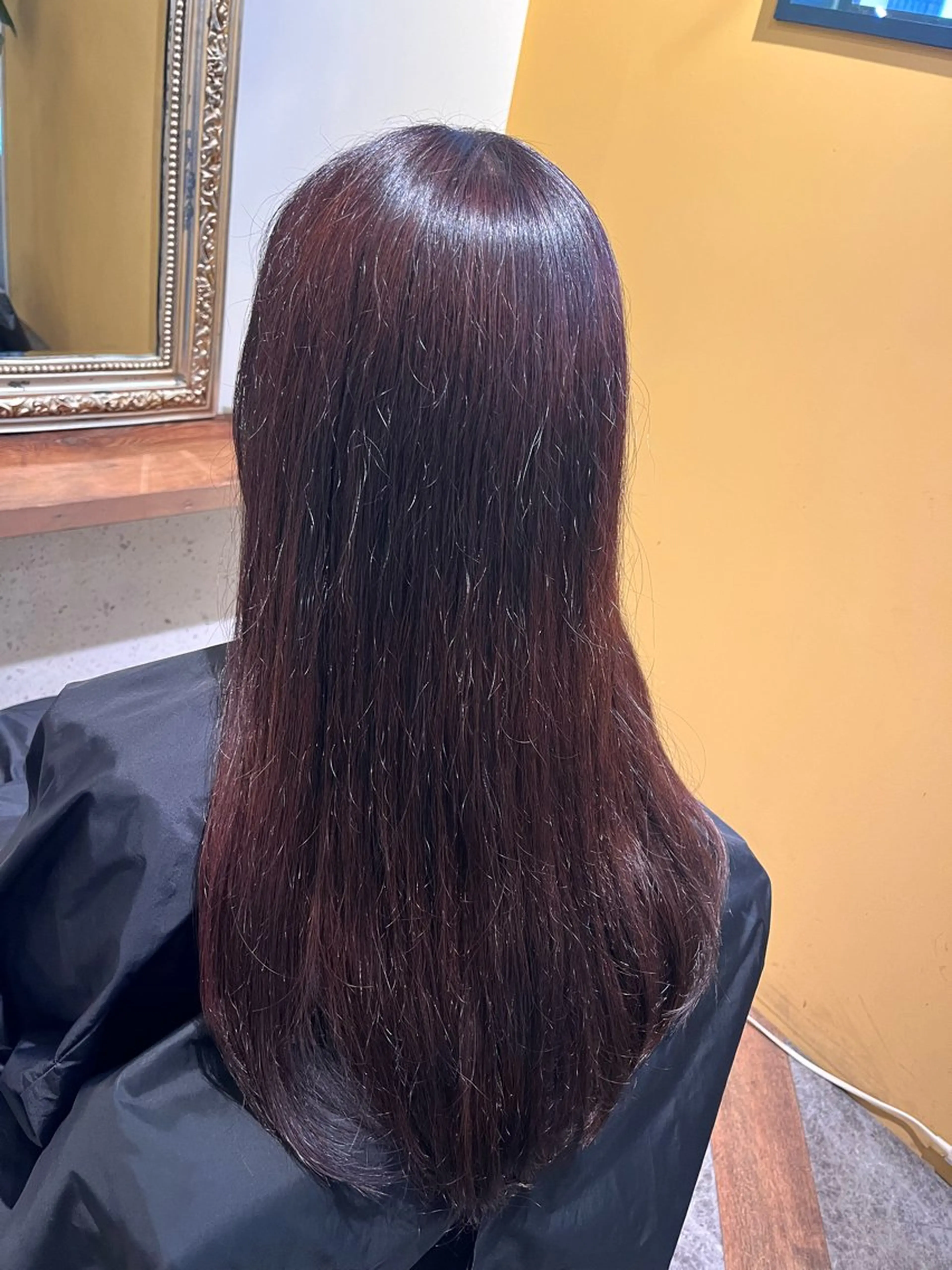 ロング カラー 🍏Rio🍏 Color☆*。のヘアスタイル