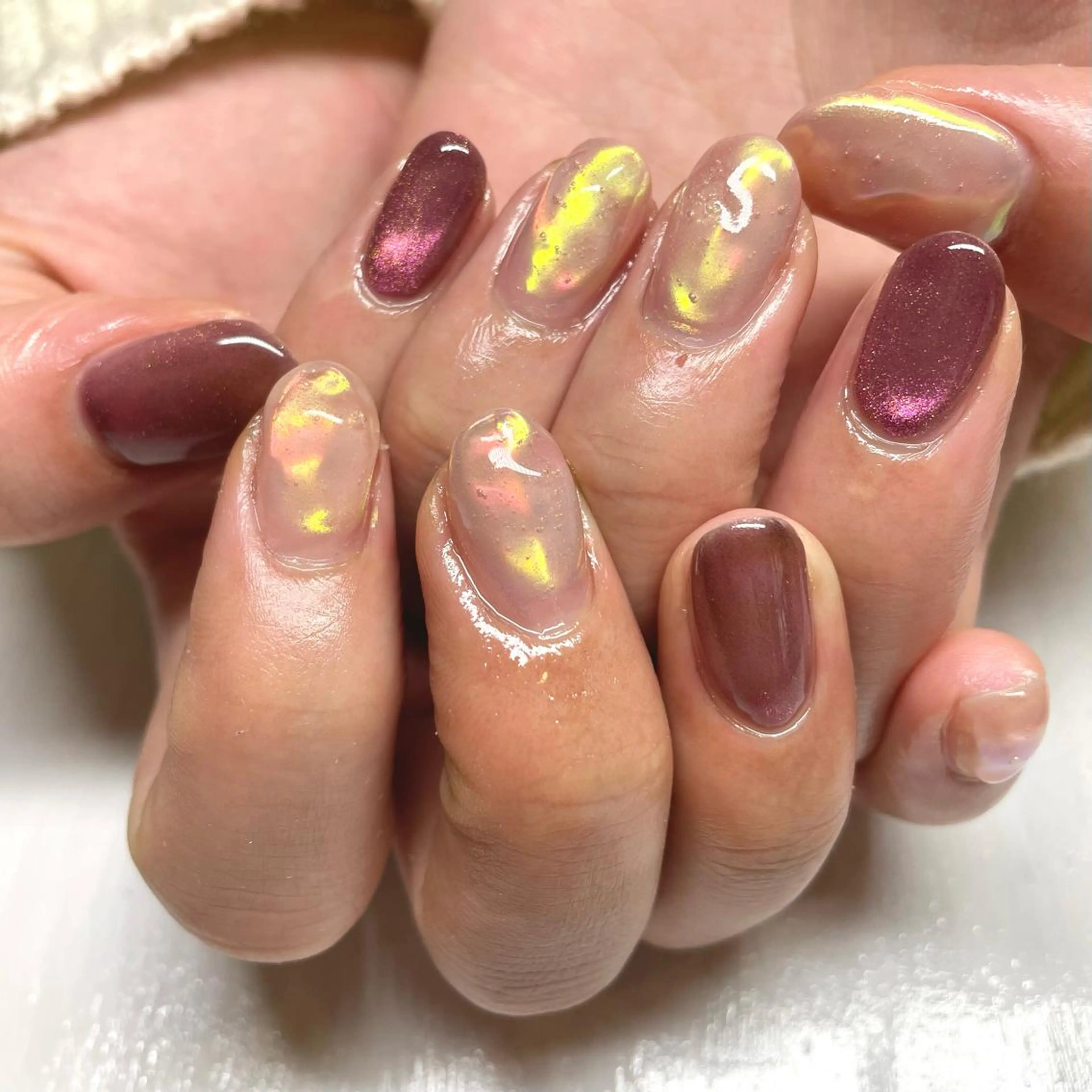ネイル マグネットネイル Nail Room uimのネイルデザイン