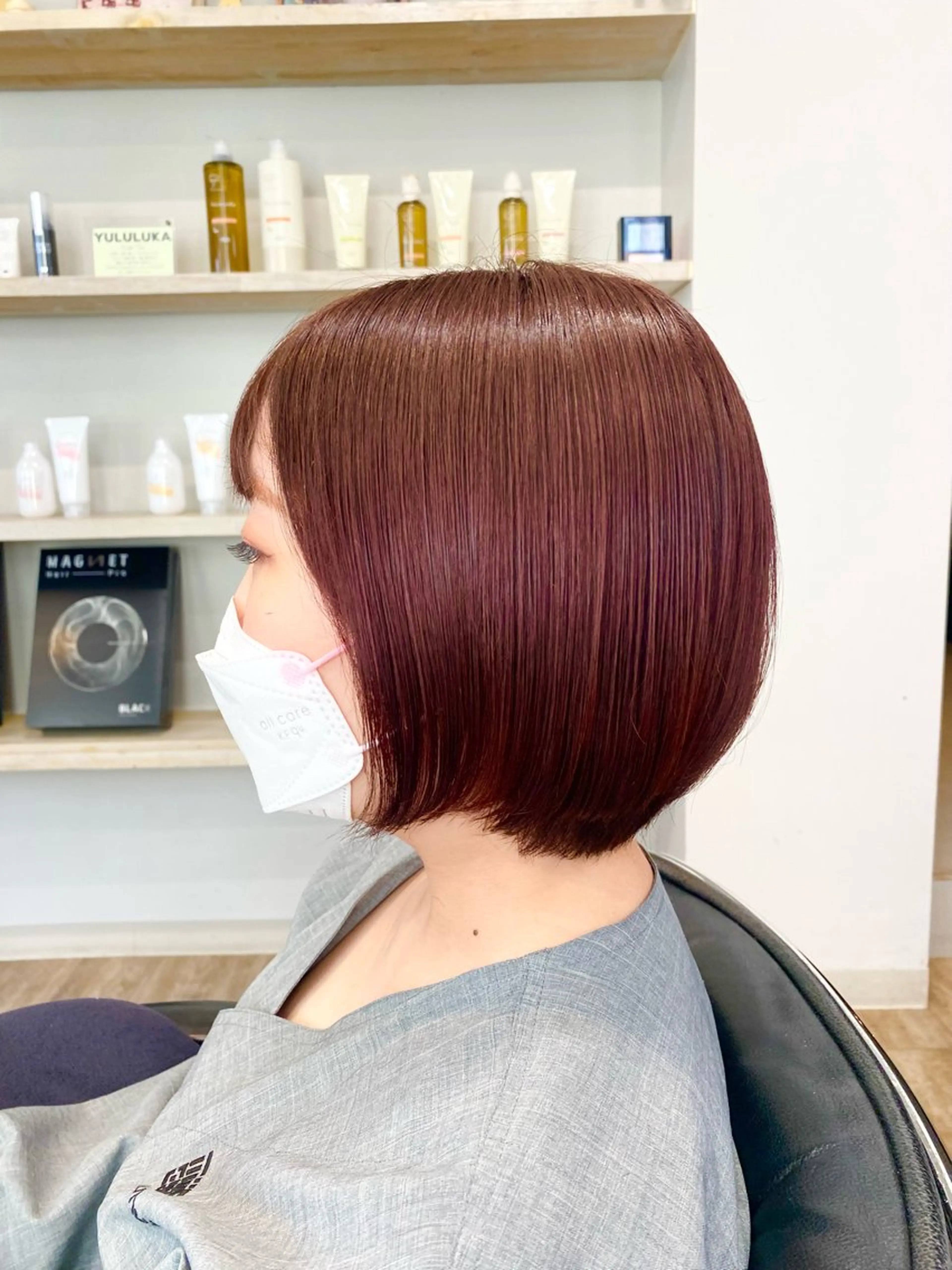 ショート パーマ・レイヤー 髪質改善・TANIのヘアスタイル