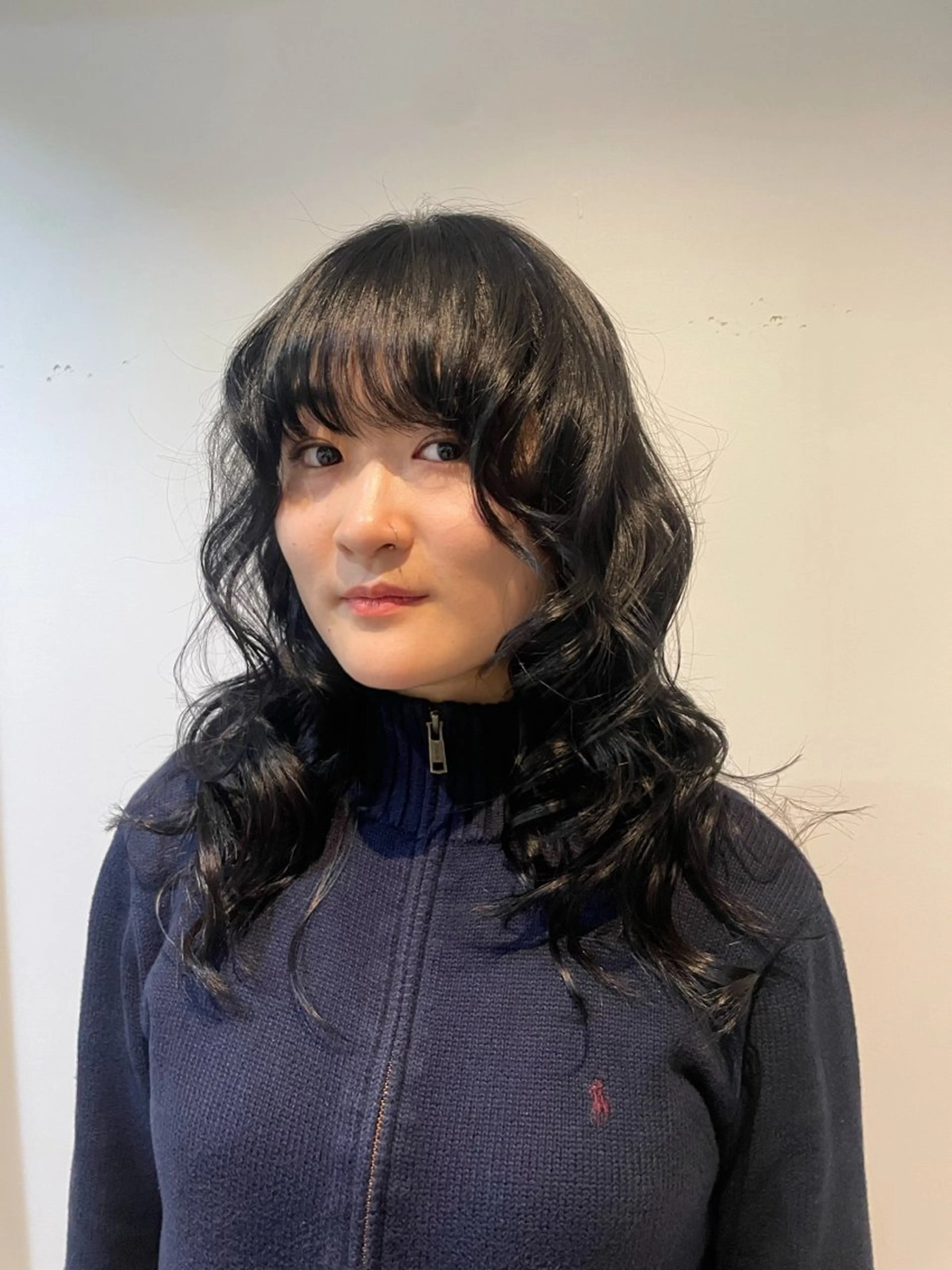 セミロング カラー ゆるふわガーリーst yle🩰yuukaのヘアスタイル