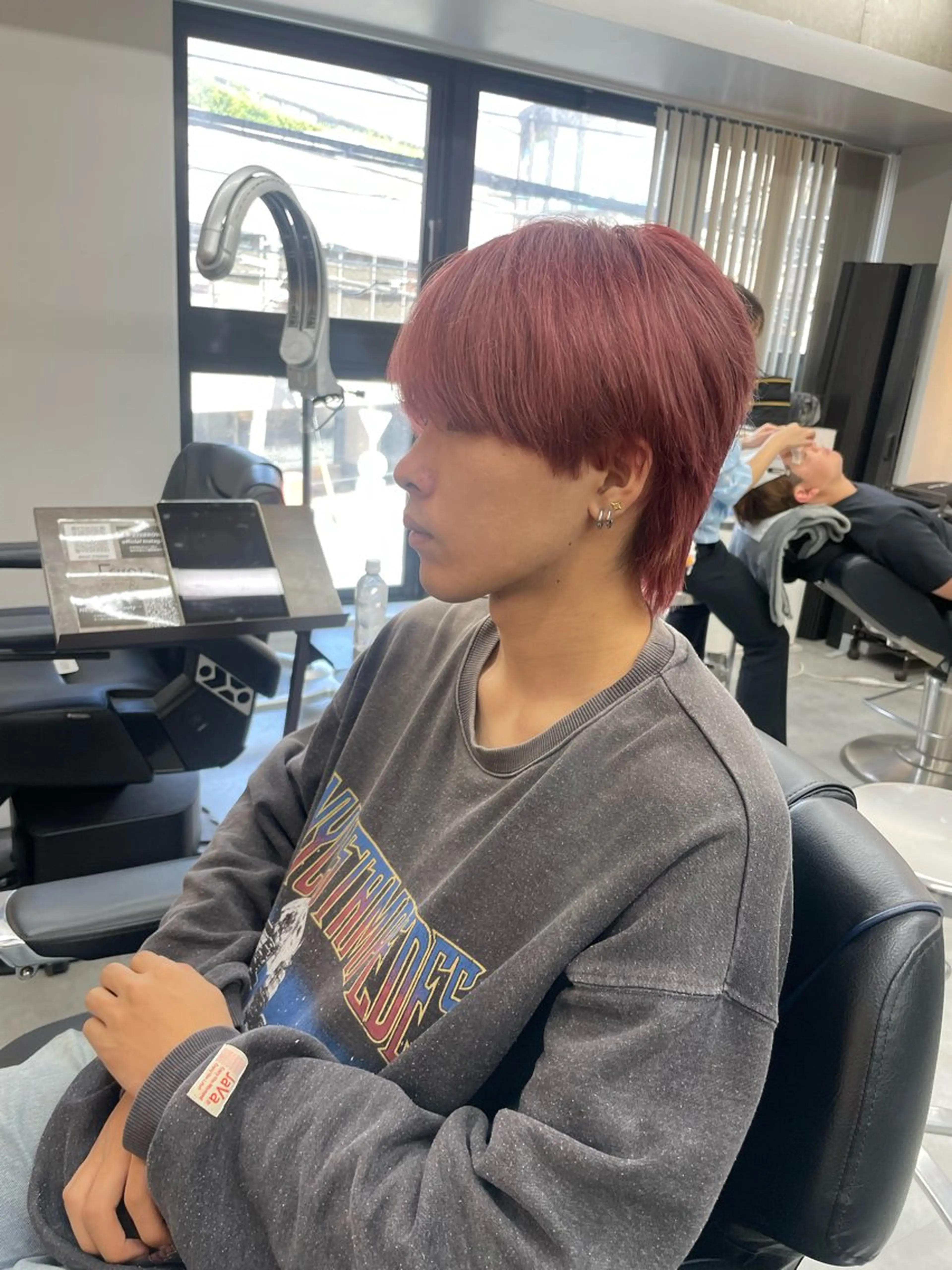 カラー メンズ 西山 剛のヘアスタイル