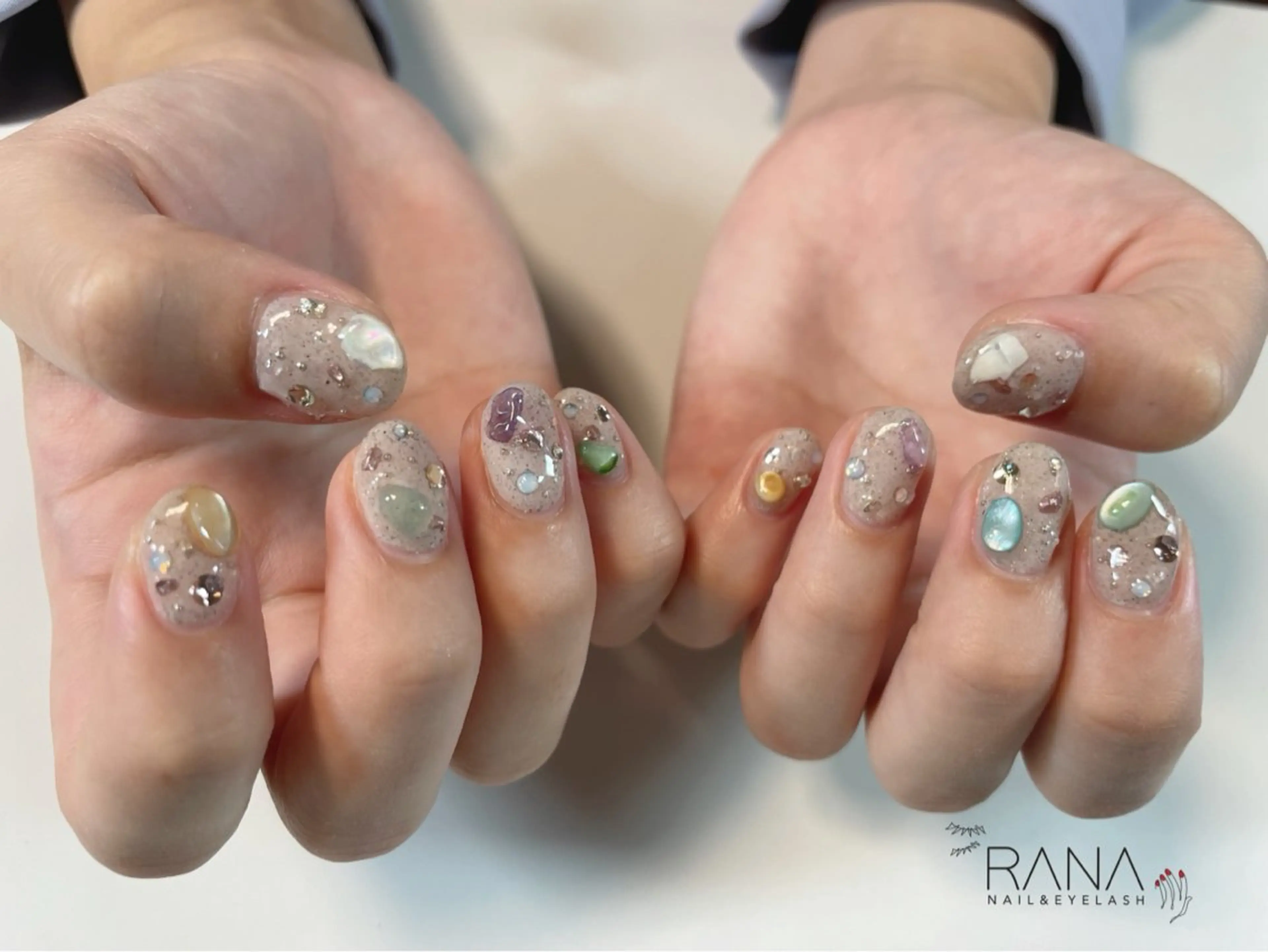 ネイル ハンドネイル Nail eyelash Rana所属・Konno🕊️ 【Rana】のネイルデザイン