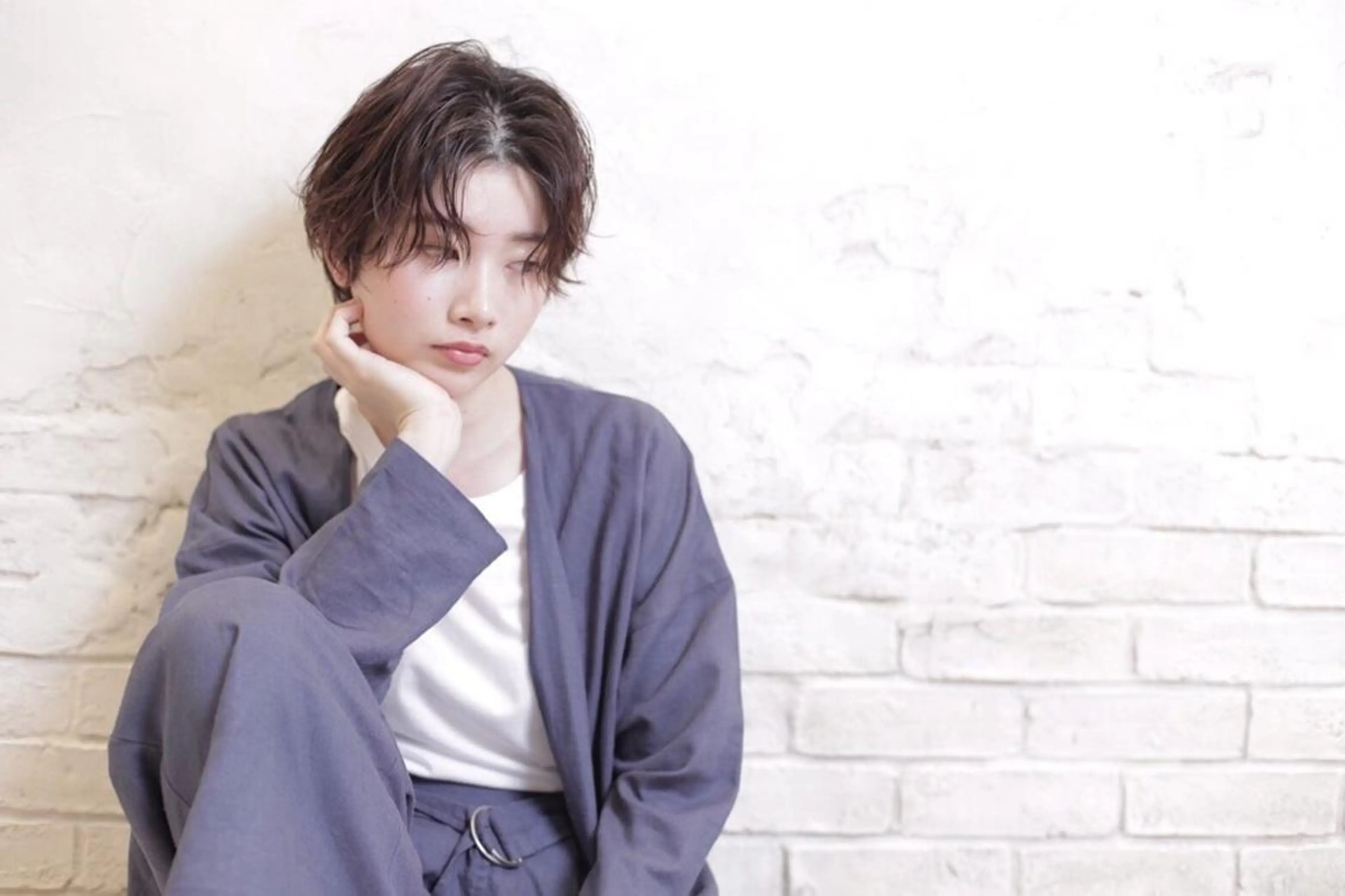 ショート カラー 柔らかカラー🫧🌱 ナナコのヘアスタイル