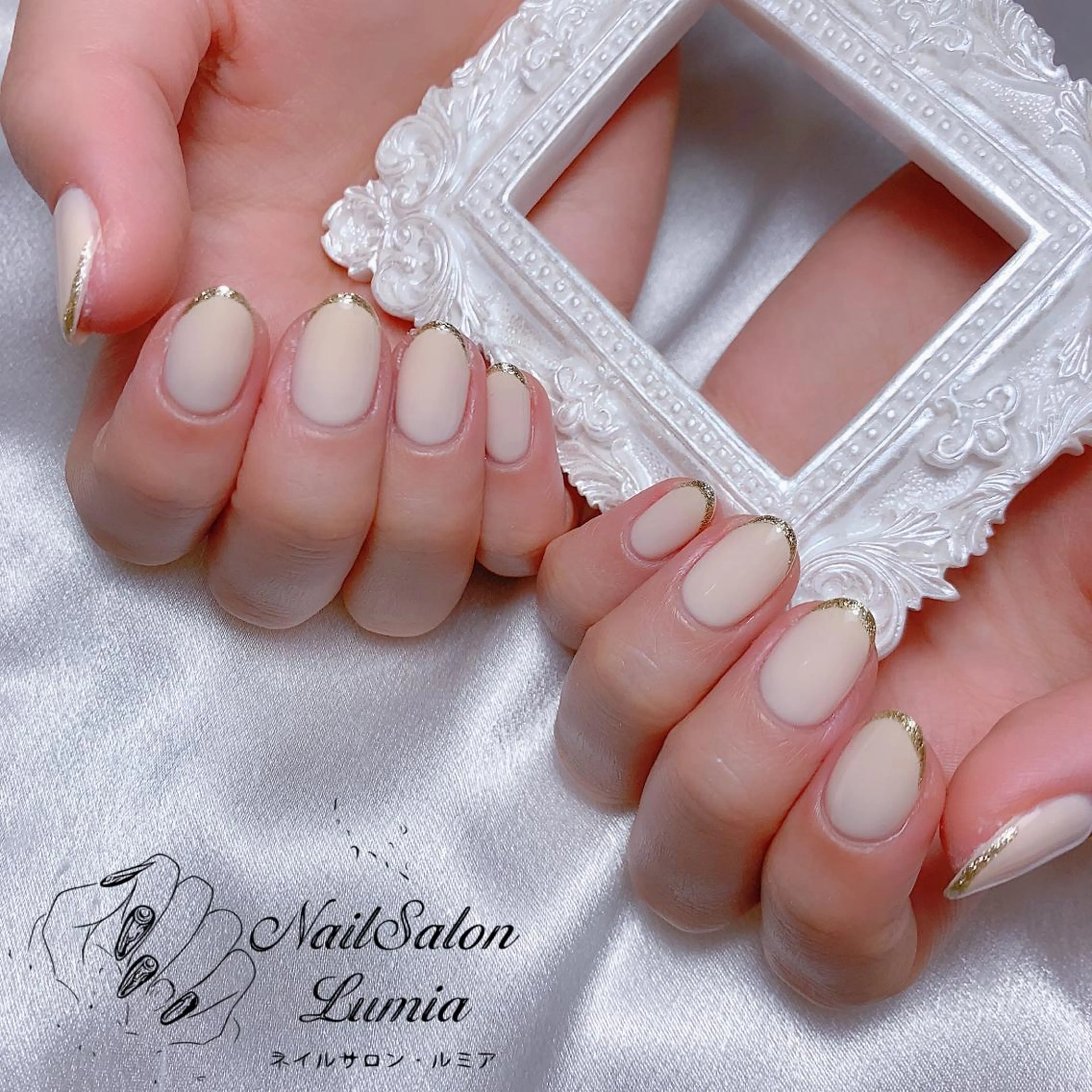 ネイル ハンドネイル ネイルサロン ルミア Lumia 店長のネイルデザイン