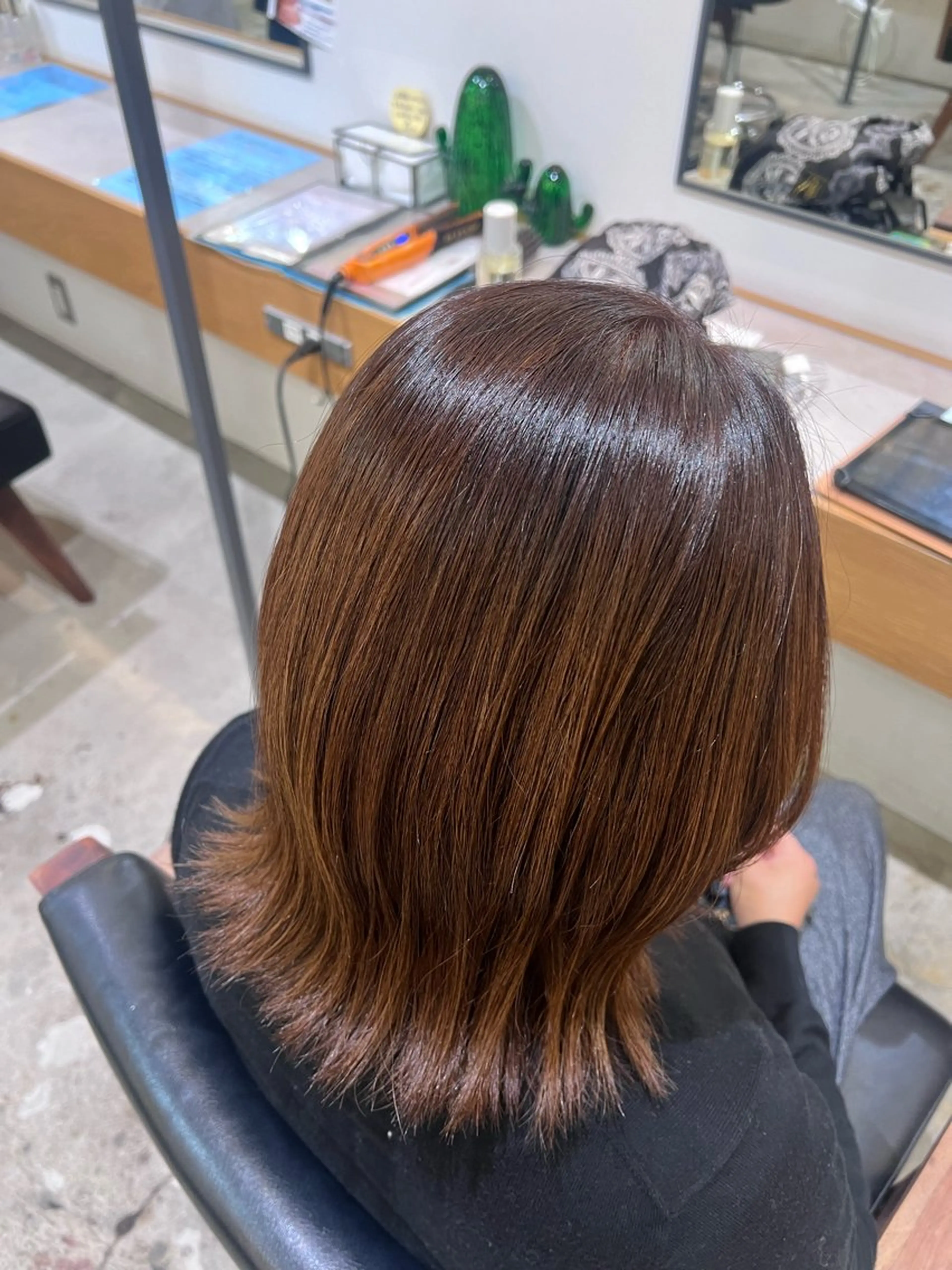 🩵 ワンカラー🩵 肩下＋1000～                       ★毛先カット無料✂️の写真