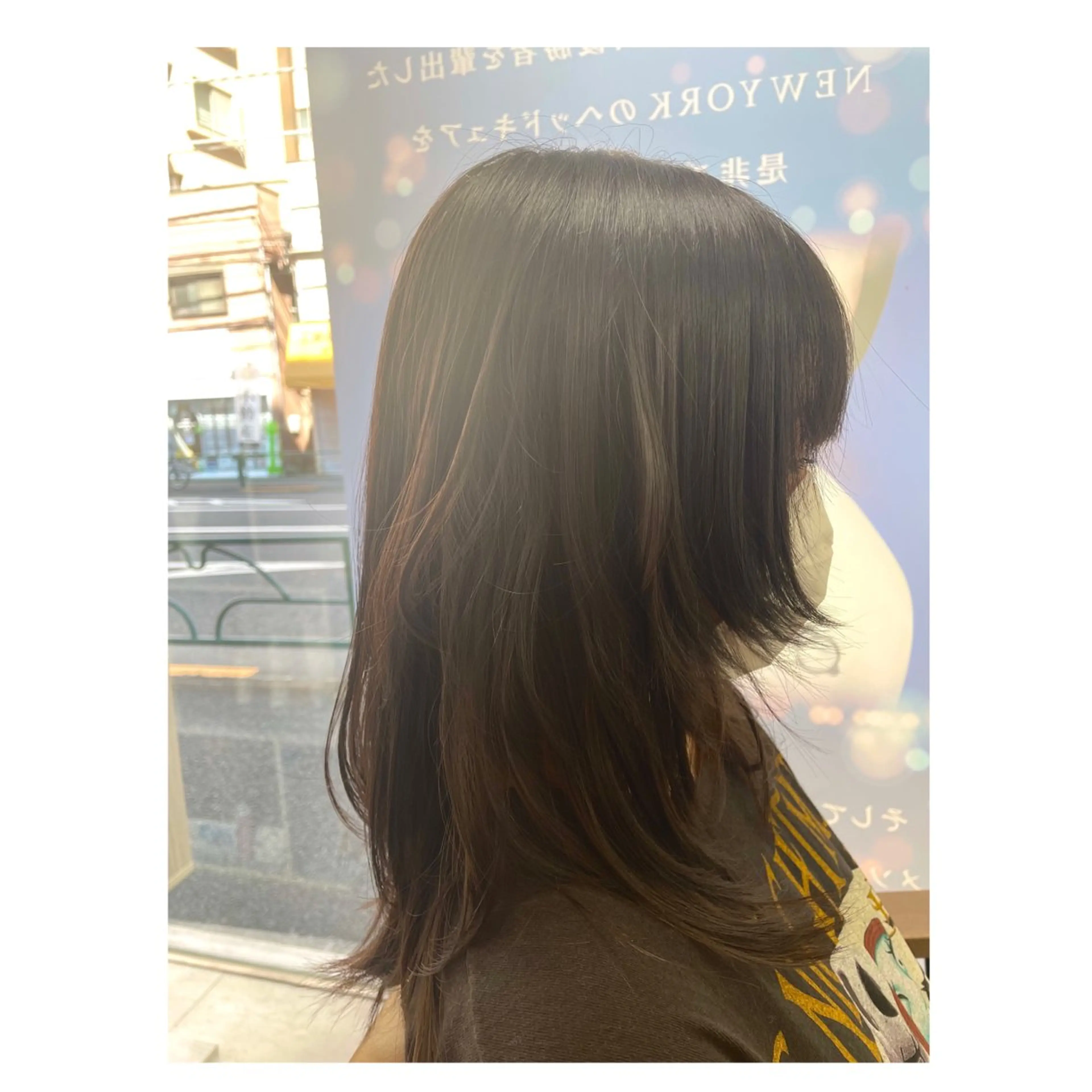 セミロング ハイレイヤー レイヤーカット 高橋廉治 （タカハシレンジ）のヘアスタイル