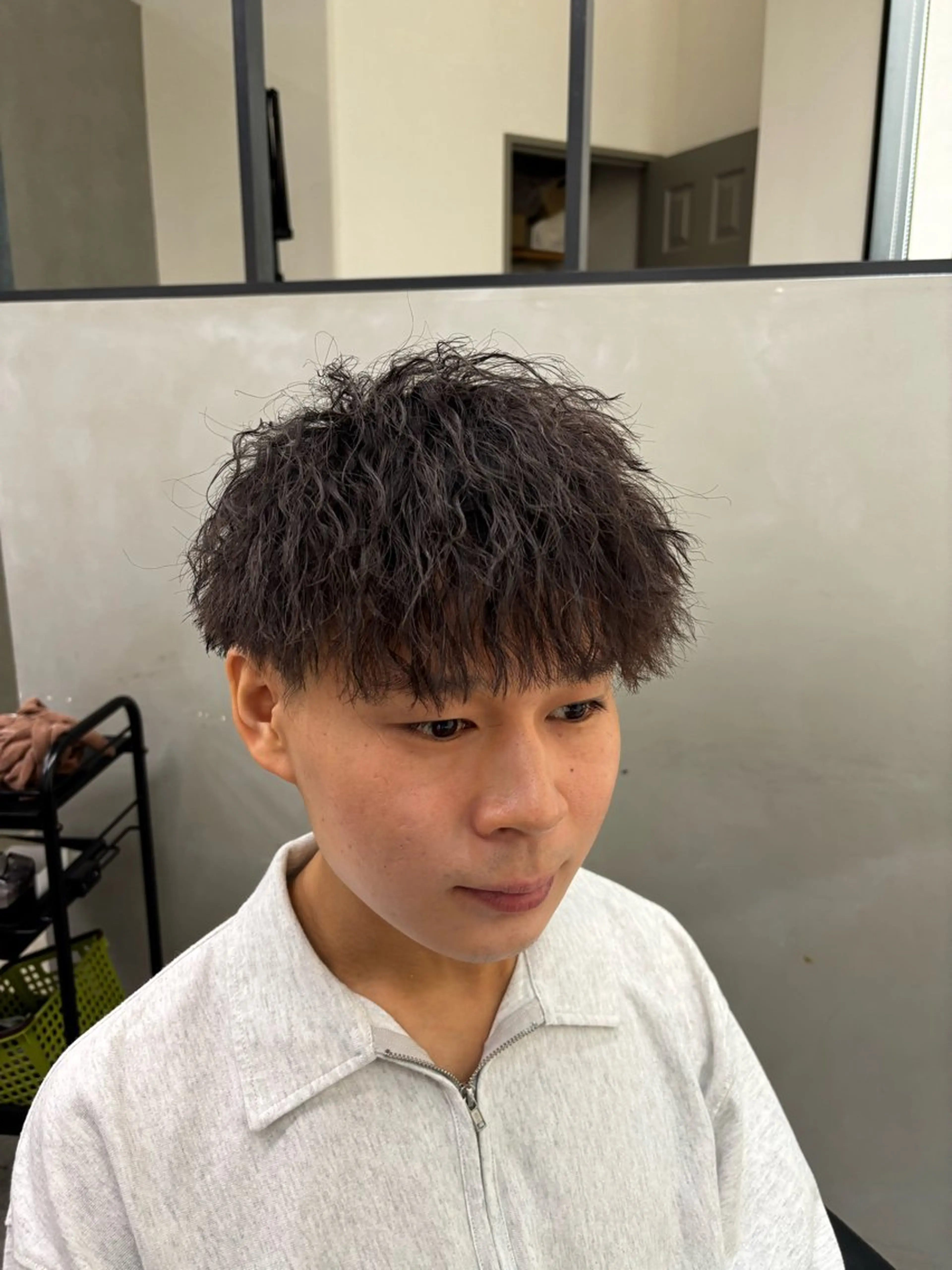 パーマ メンズ メンズパーマ ツイストスパイラルパーマ スパイラルパーマ カット パーマ mikuto メンズ/パーマのヘアスタイル