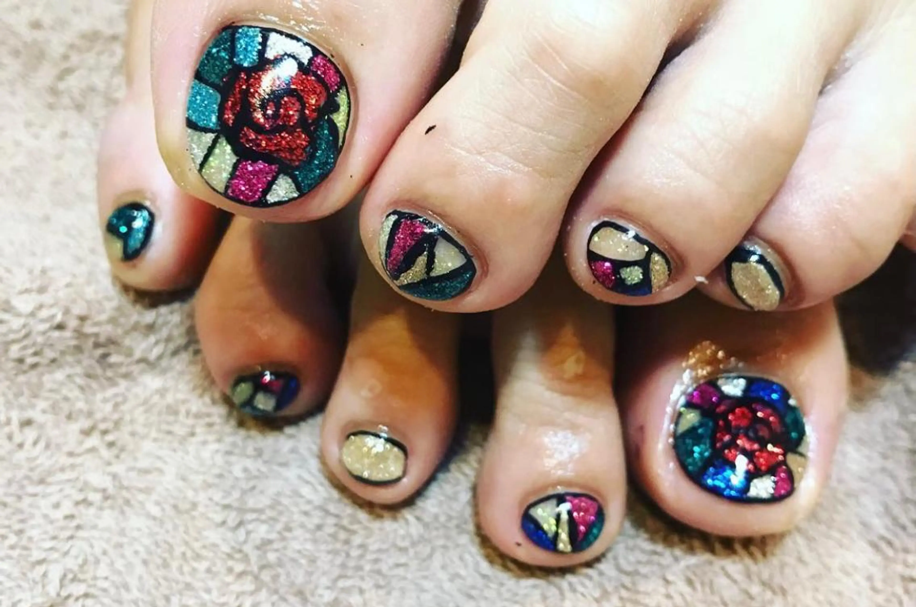 ネイル マルサンカクシカク所属・○△□ 守口市のネイルデザイン