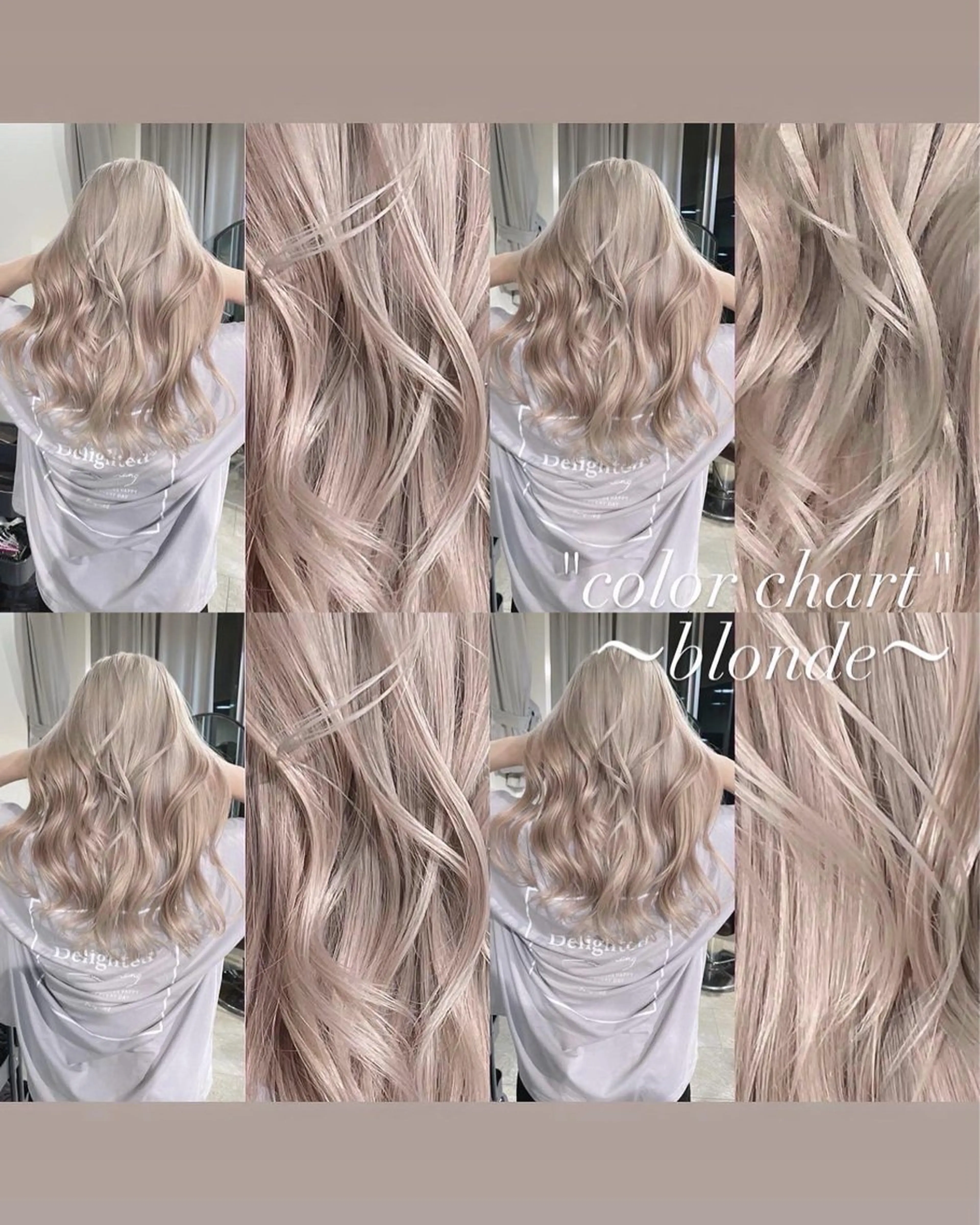 ロング カラー カット ヘアカラー トリートメント ヘアセット 💜ハイトーン💛 マジカルかいちゃんのヘアスタイル