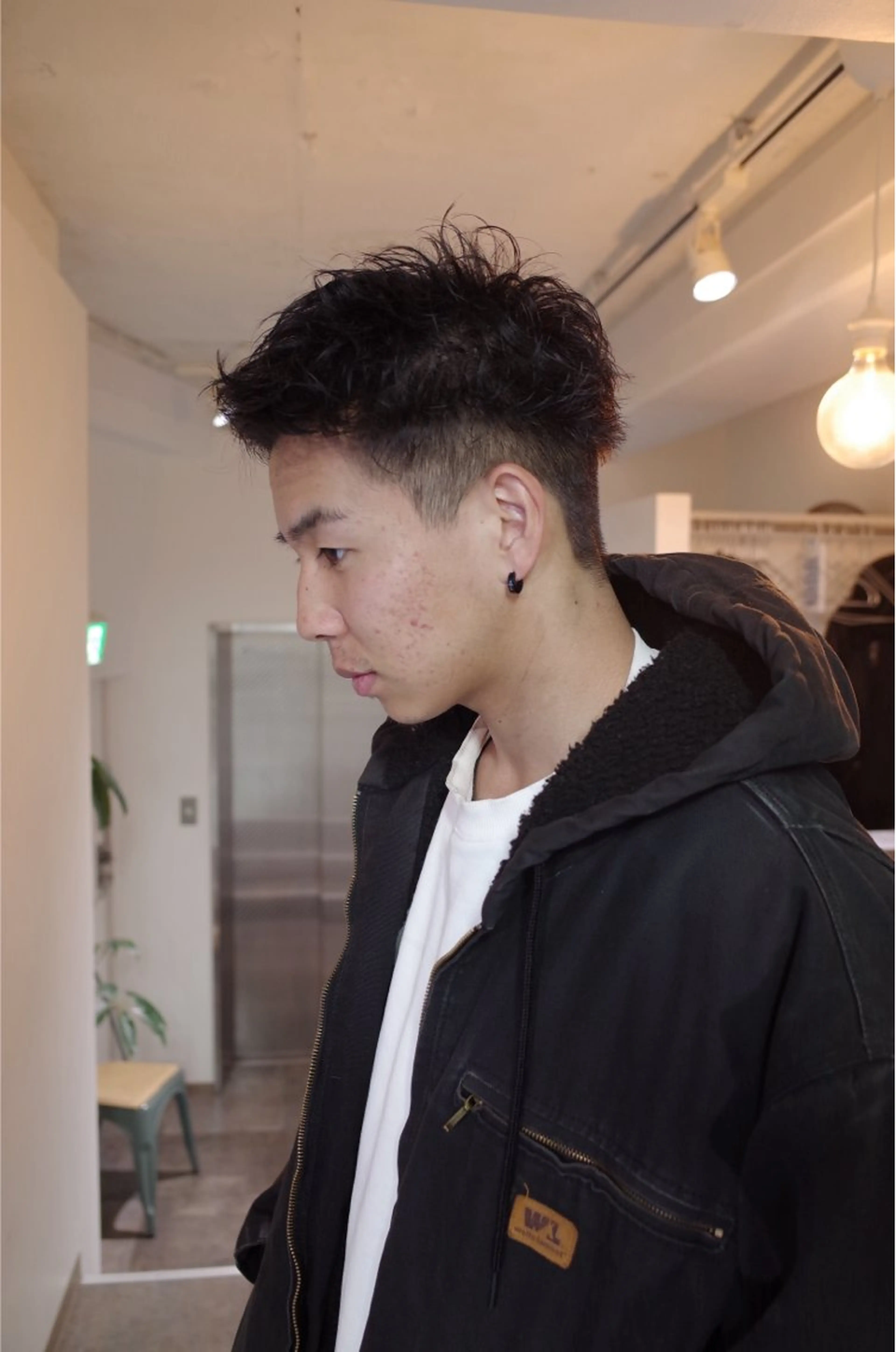 ショート メンズ 髪質改善/ブリーチ EITOのヘアスタイル