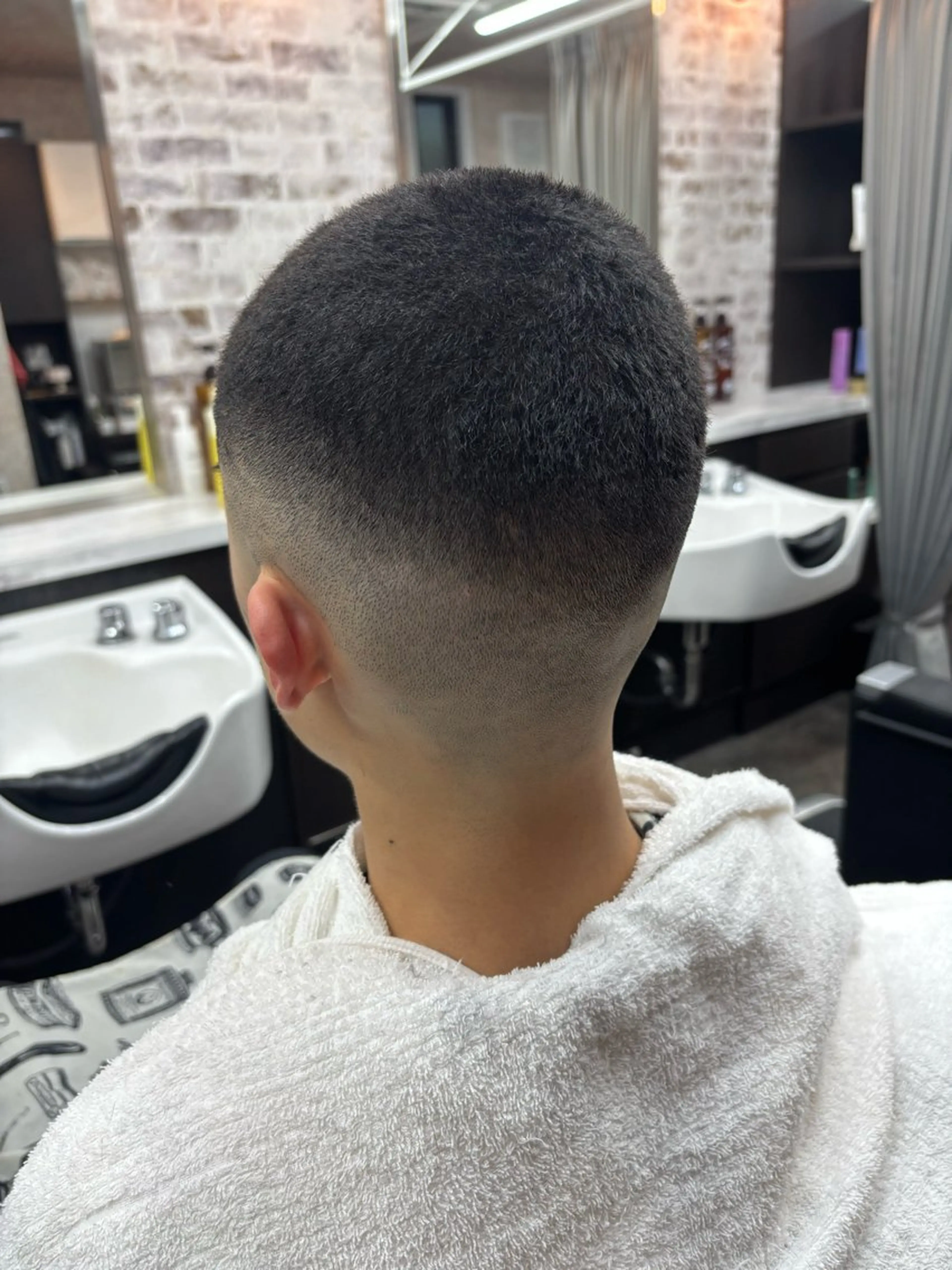 ショート メンズ シュウ 後藤のヘアスタイル