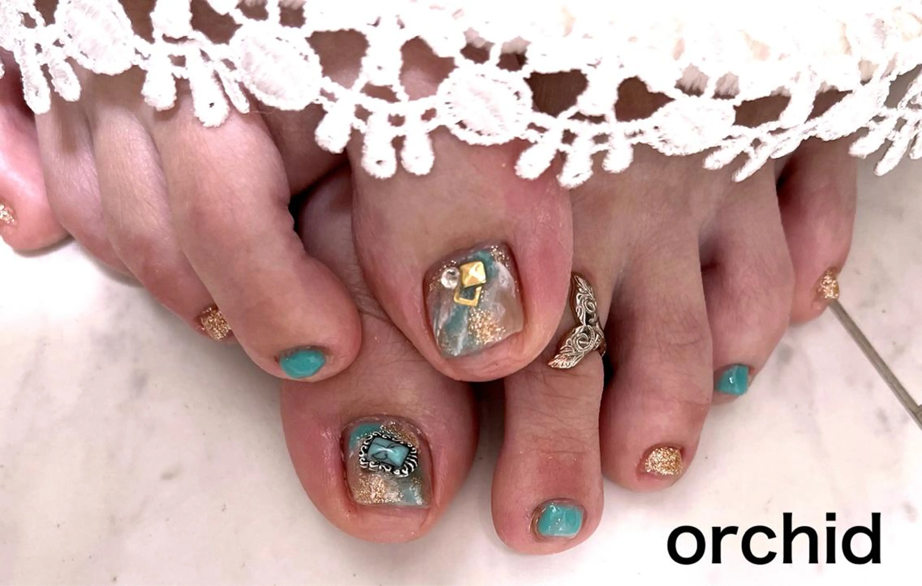 ネイル orchid ♡オーキッドのネイルデザイン