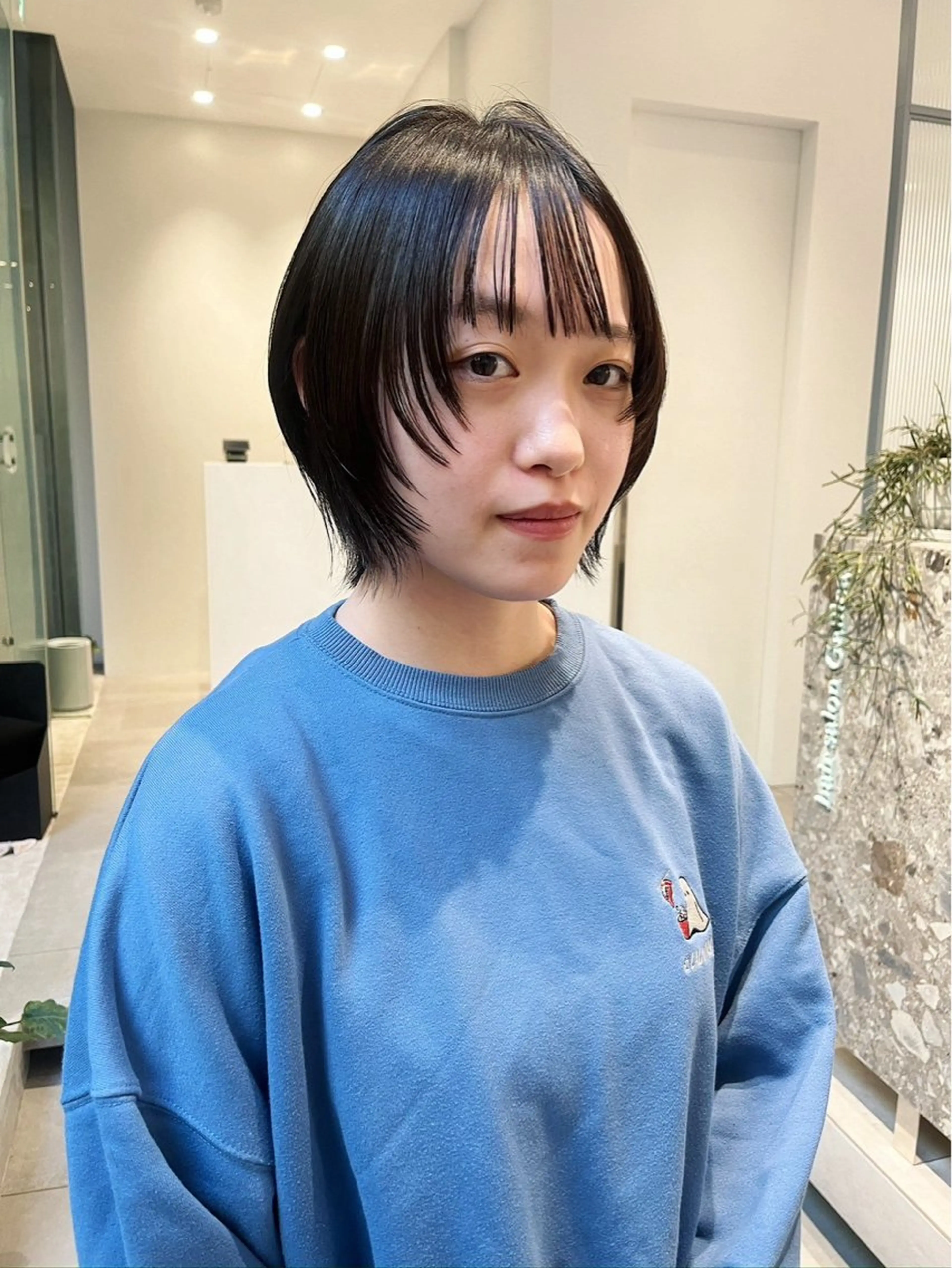 ショート ひかり／ベージュ ／似合わせカットのヘアスタイル