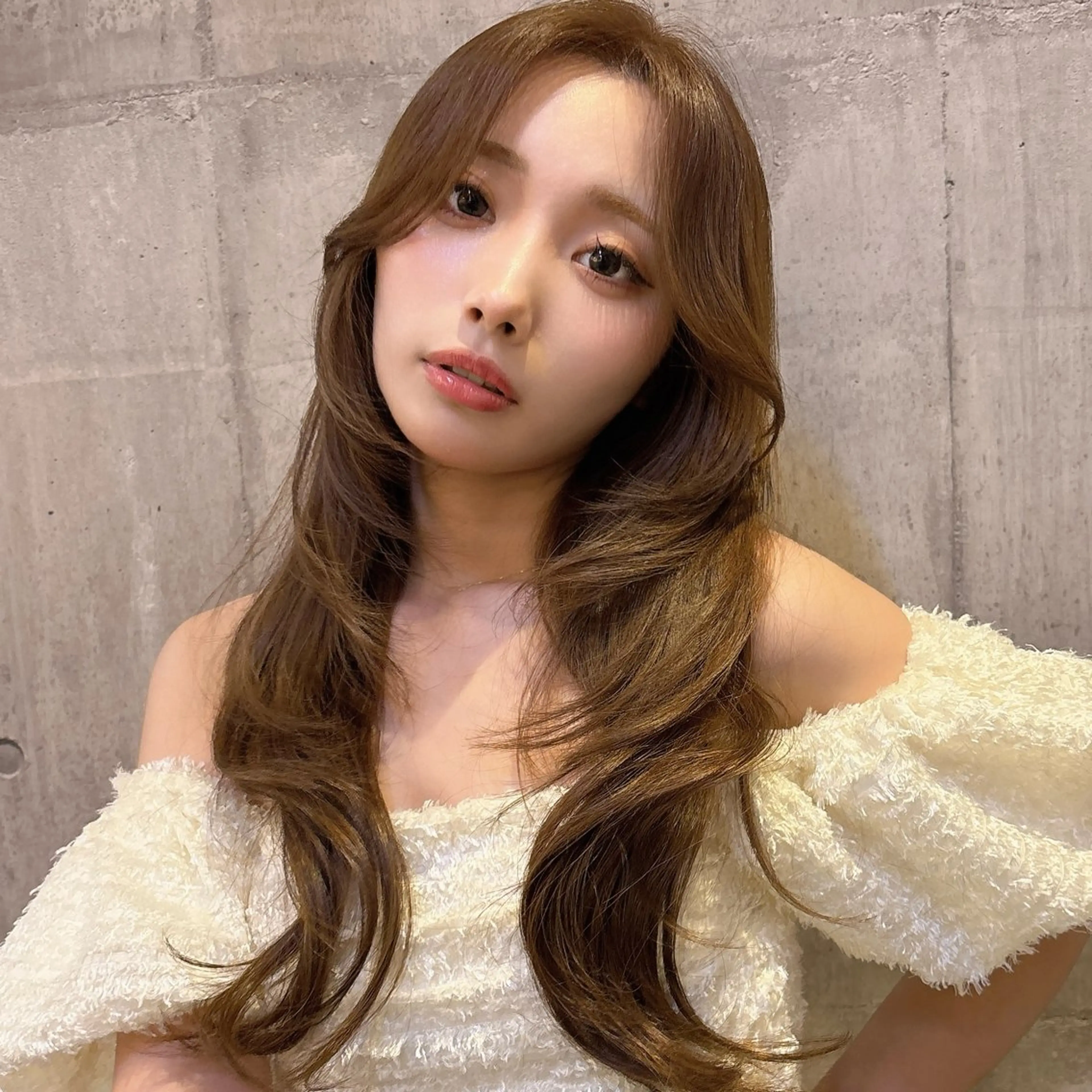 ロング カット ヘアカラー トリートメント 【縮毛矯正特化】 kyokaのヘアスタイル