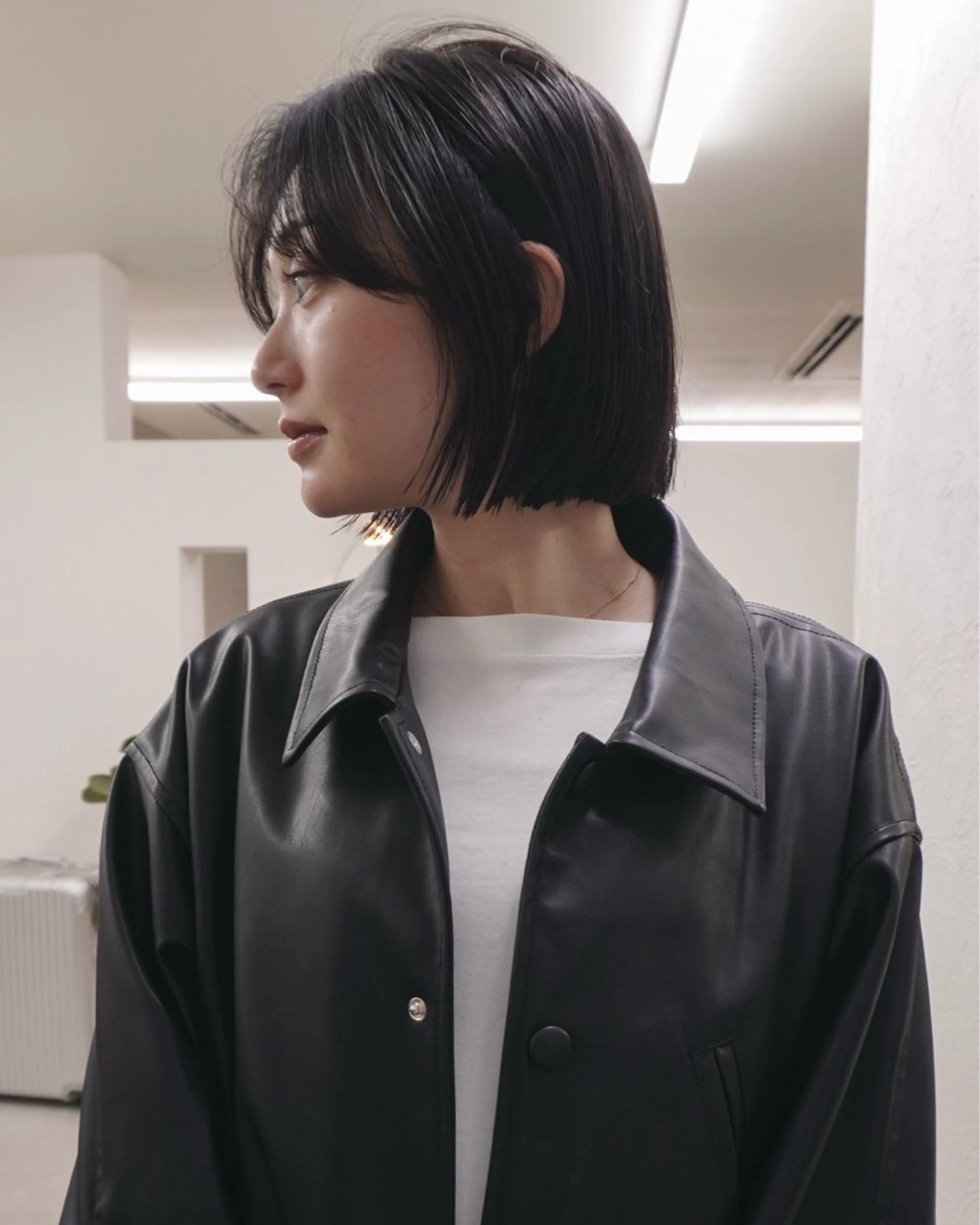 ミディアム ボブ メンズハイトーン/栄 /イトウタケルのヘアスタイル