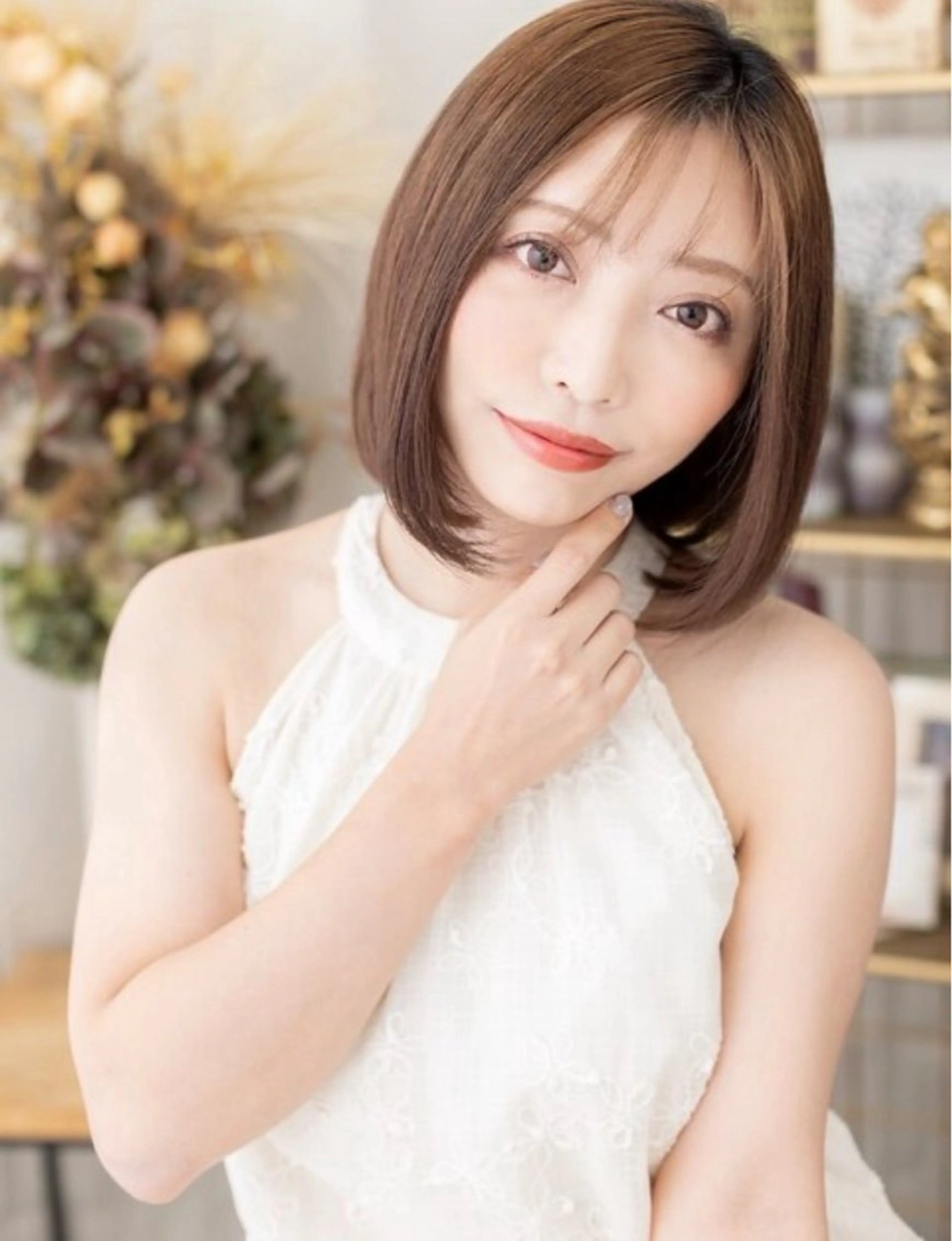 ミディアム カラー ヘアカラー 掲載テスト中、予約 受付けておりませんのヘアスタイル