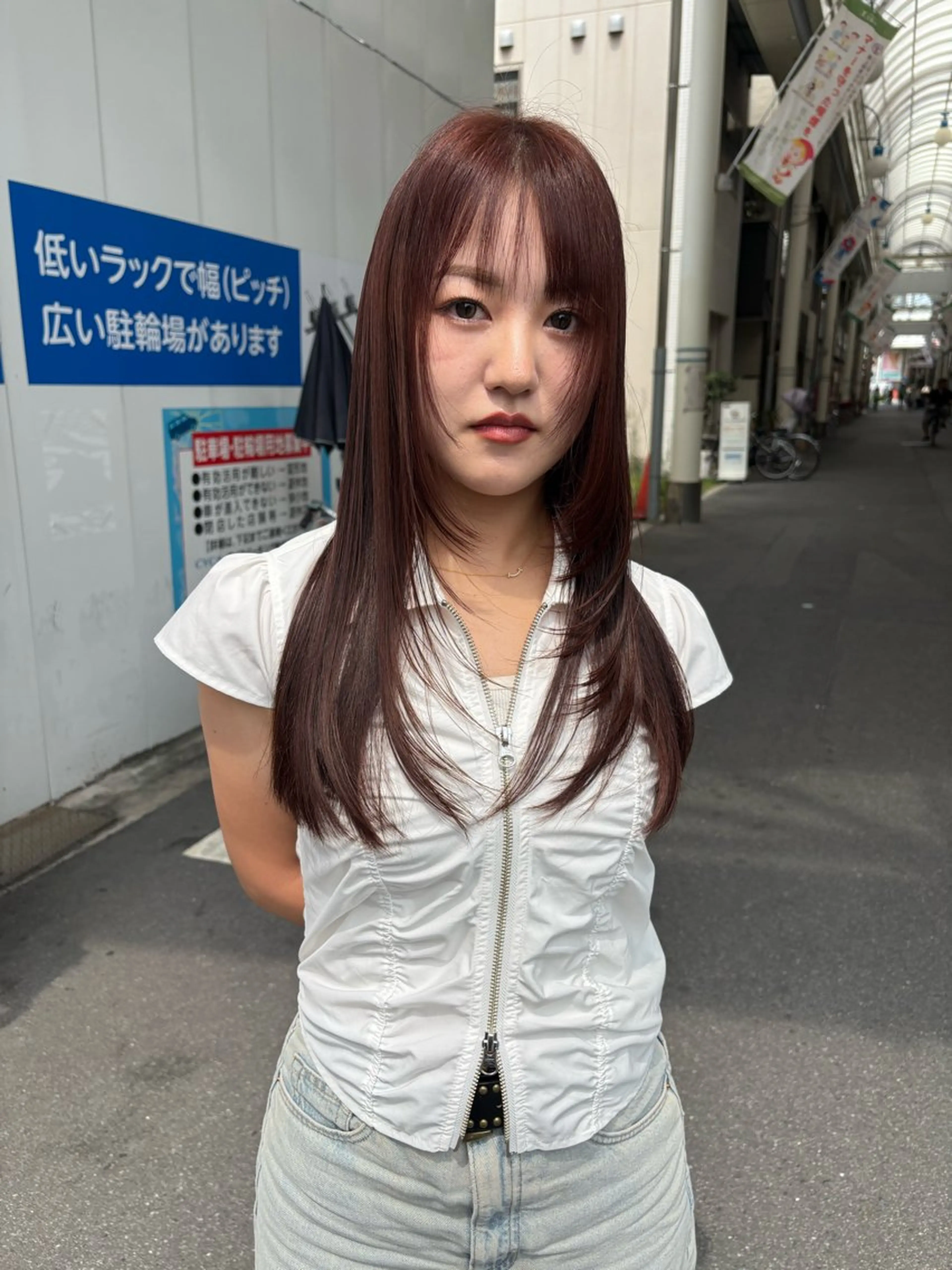 ロング カット ヘアカラー トリートメント sail所属・sail hairのヘアスタイル