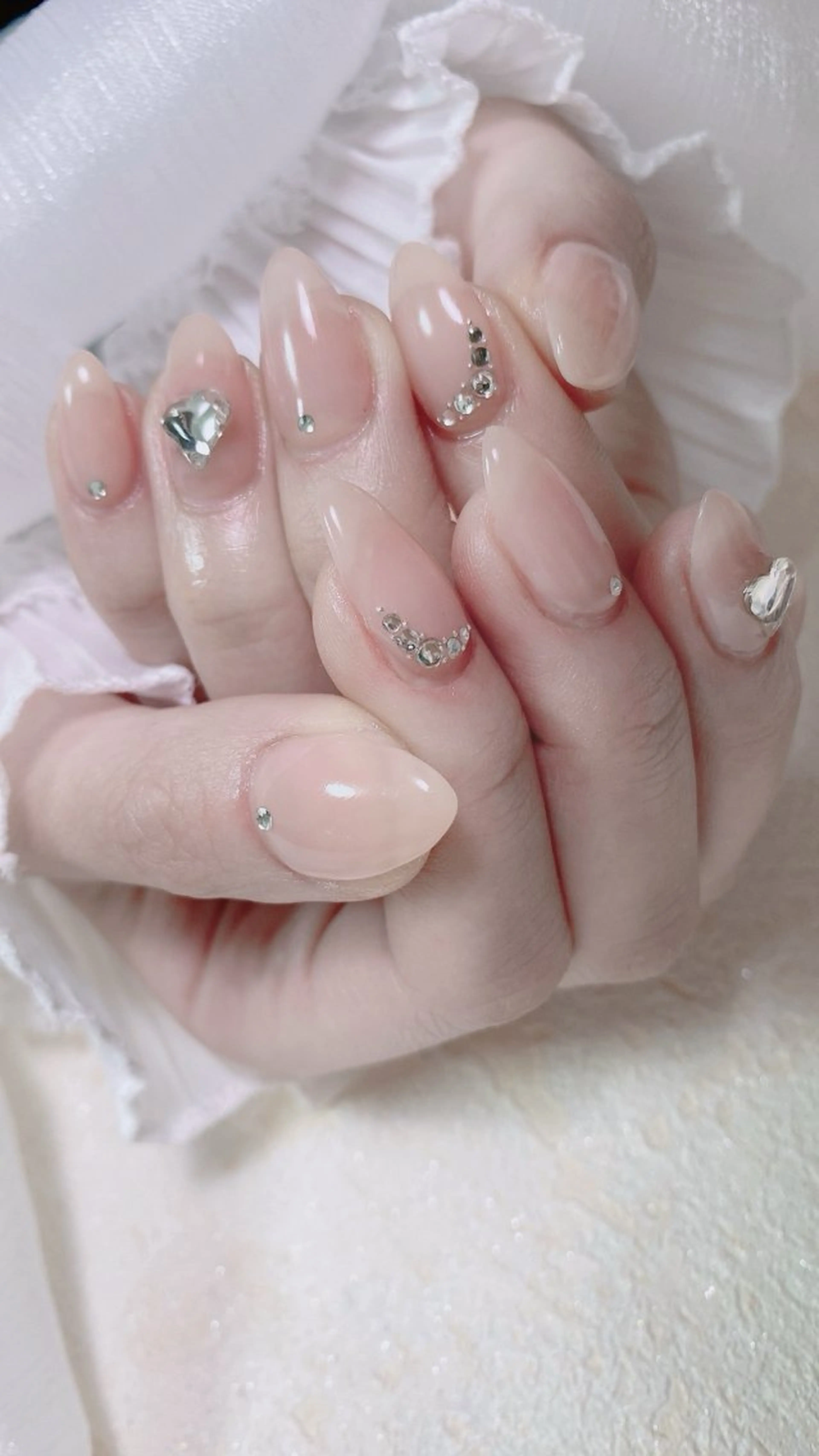 ネイル ハンドネイル ハンドケア オーシャン スカルプネイルサロンのネイルデザイン