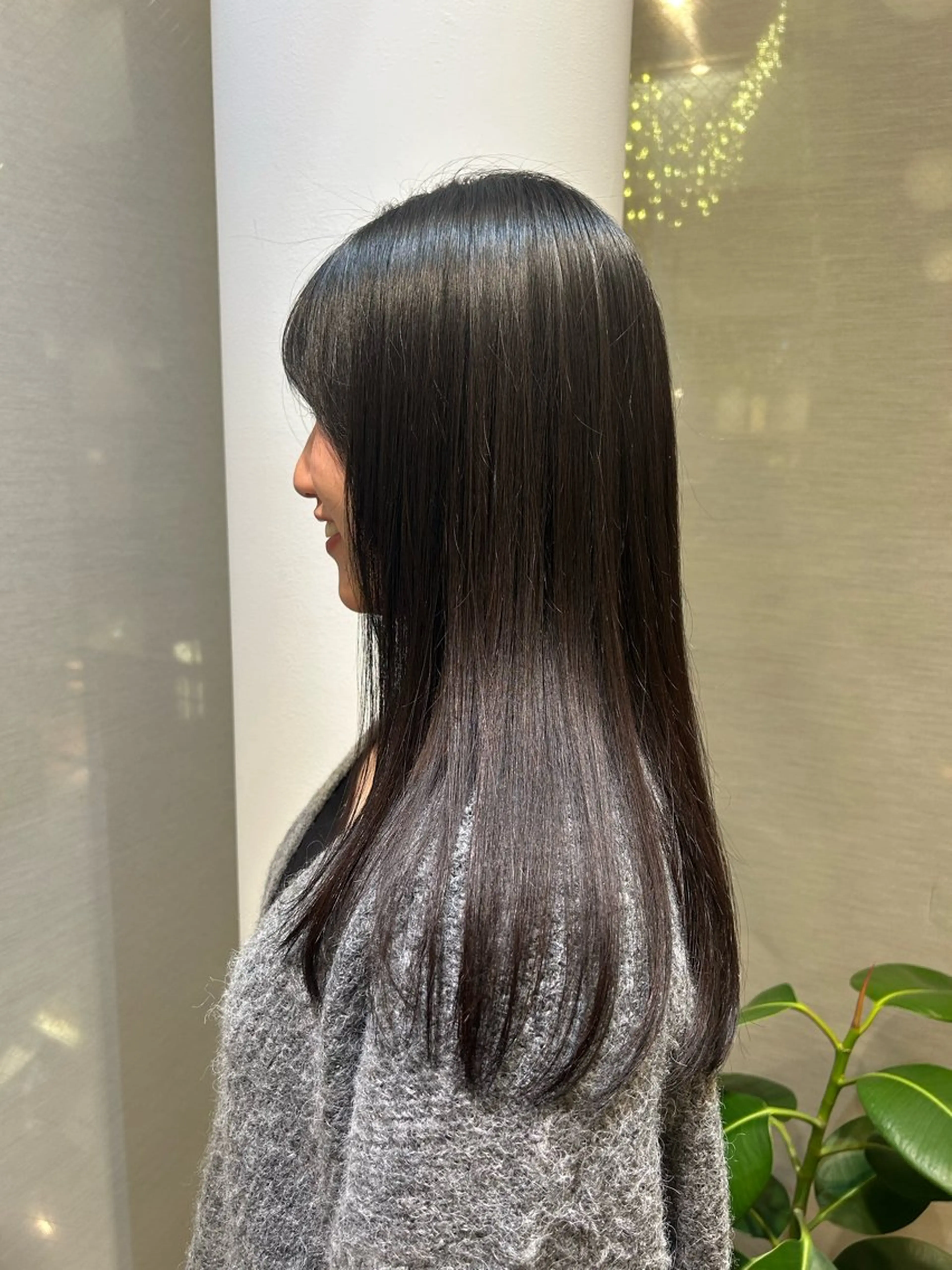 【縮毛矯正】地毛風ストレートに✳︎⭐︎の写真