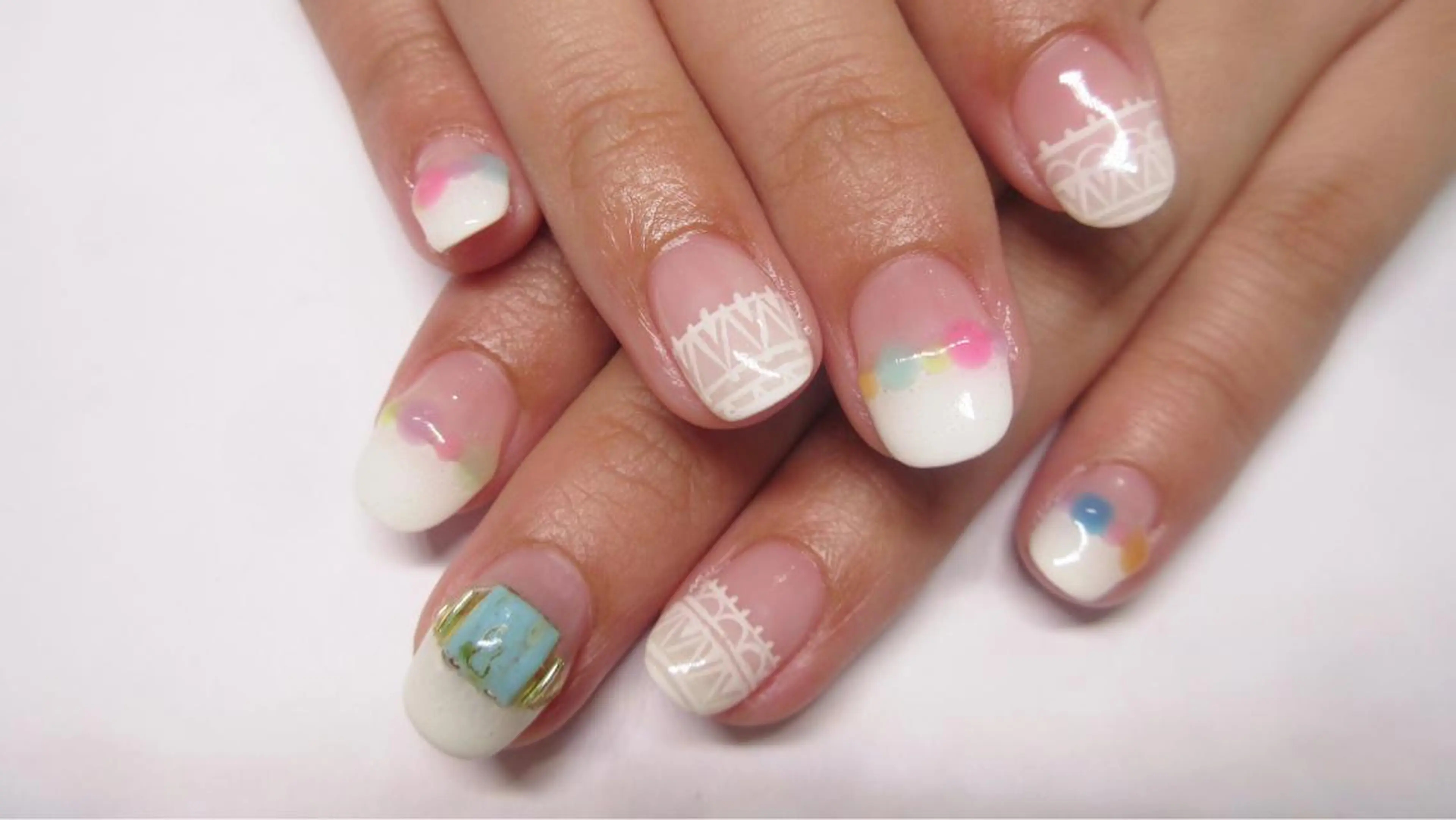 ネイル nail salon en familleのネイルデザイン