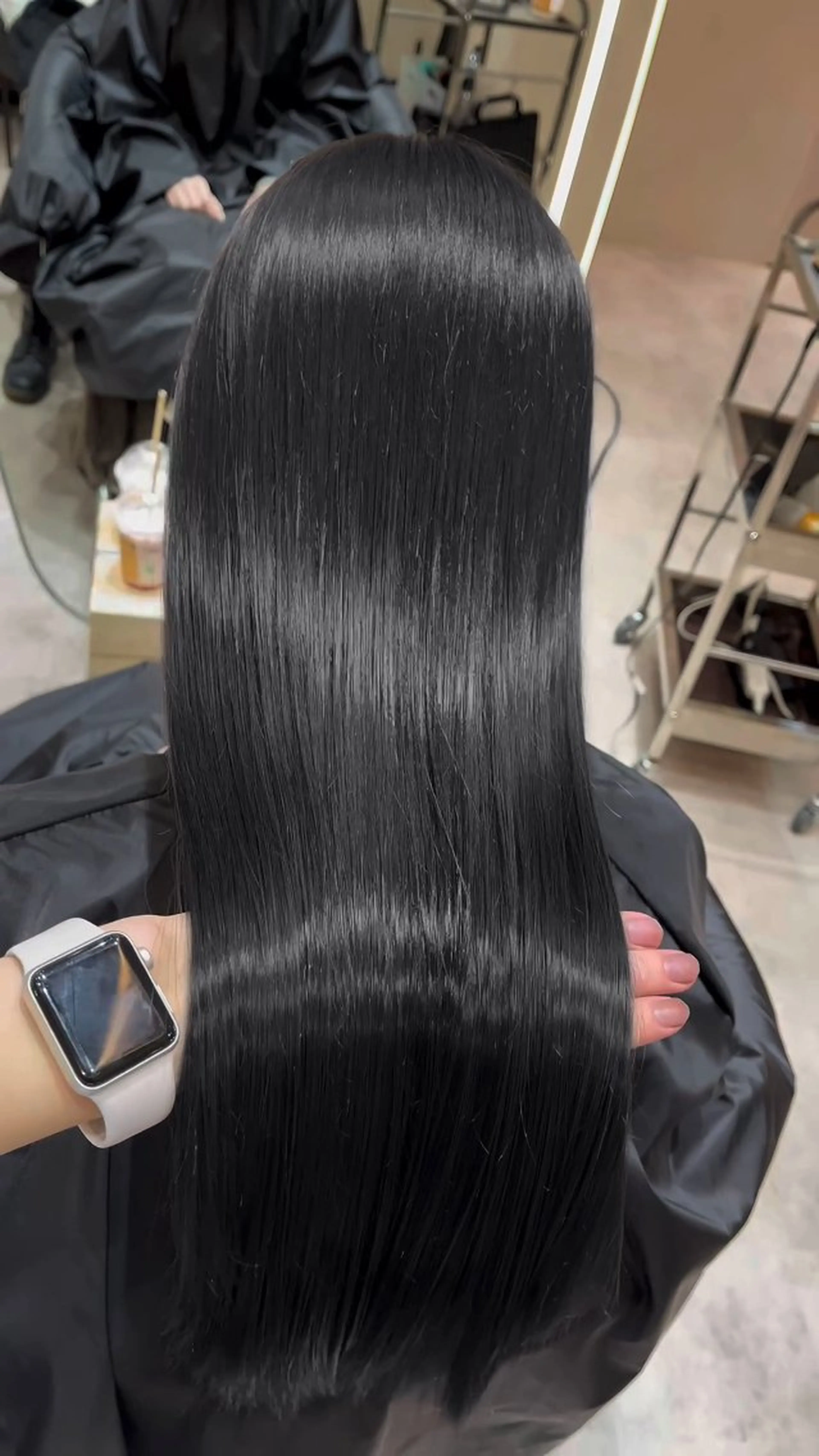 ロング カット ヘアカラー トリートメント 韓国ヘア/館林美容室 /髪質改善/涼のヘアスタイル