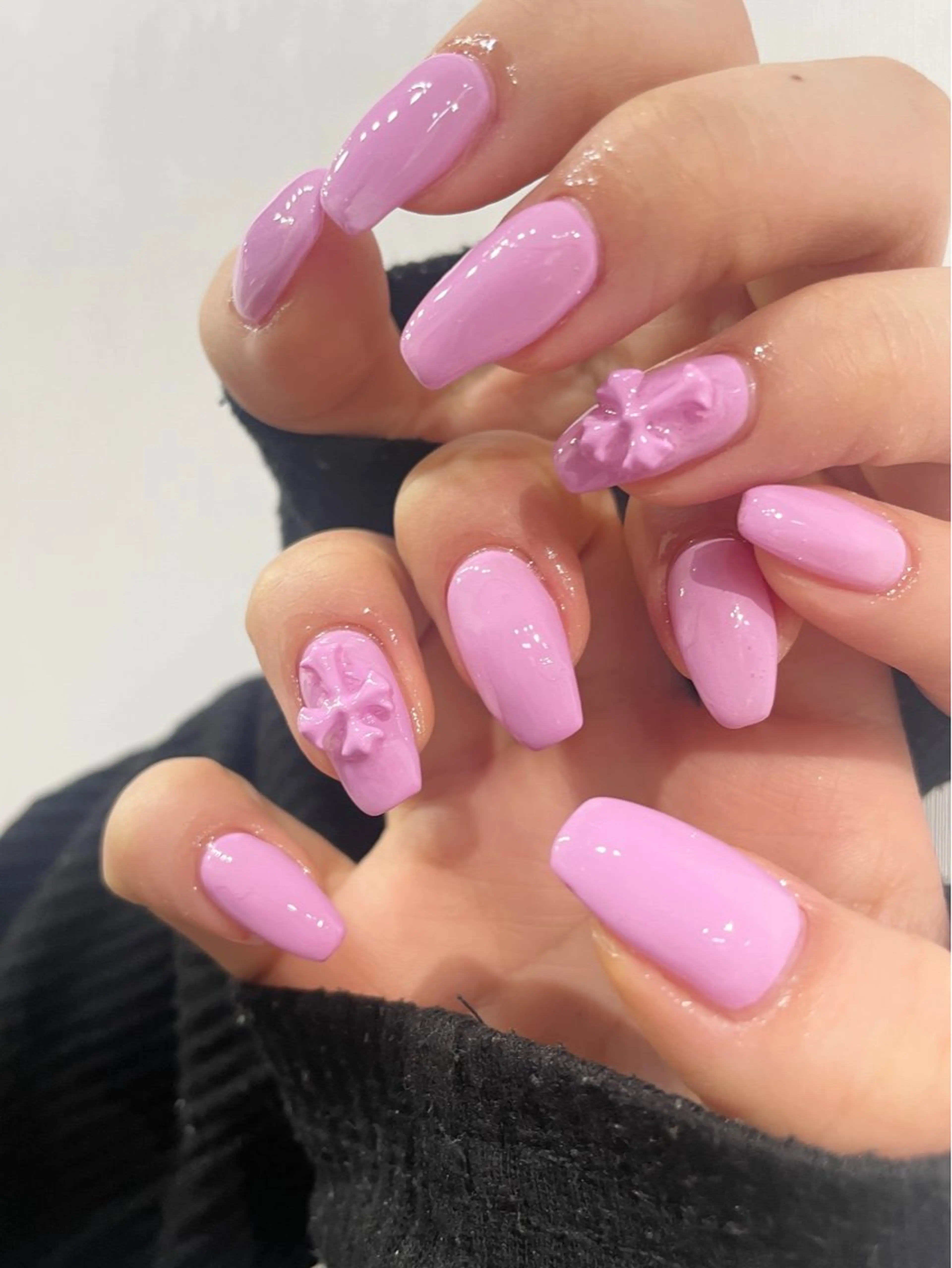 ネイル ワンカラーネイル ハンドネイル miu nailのネイルデザイン