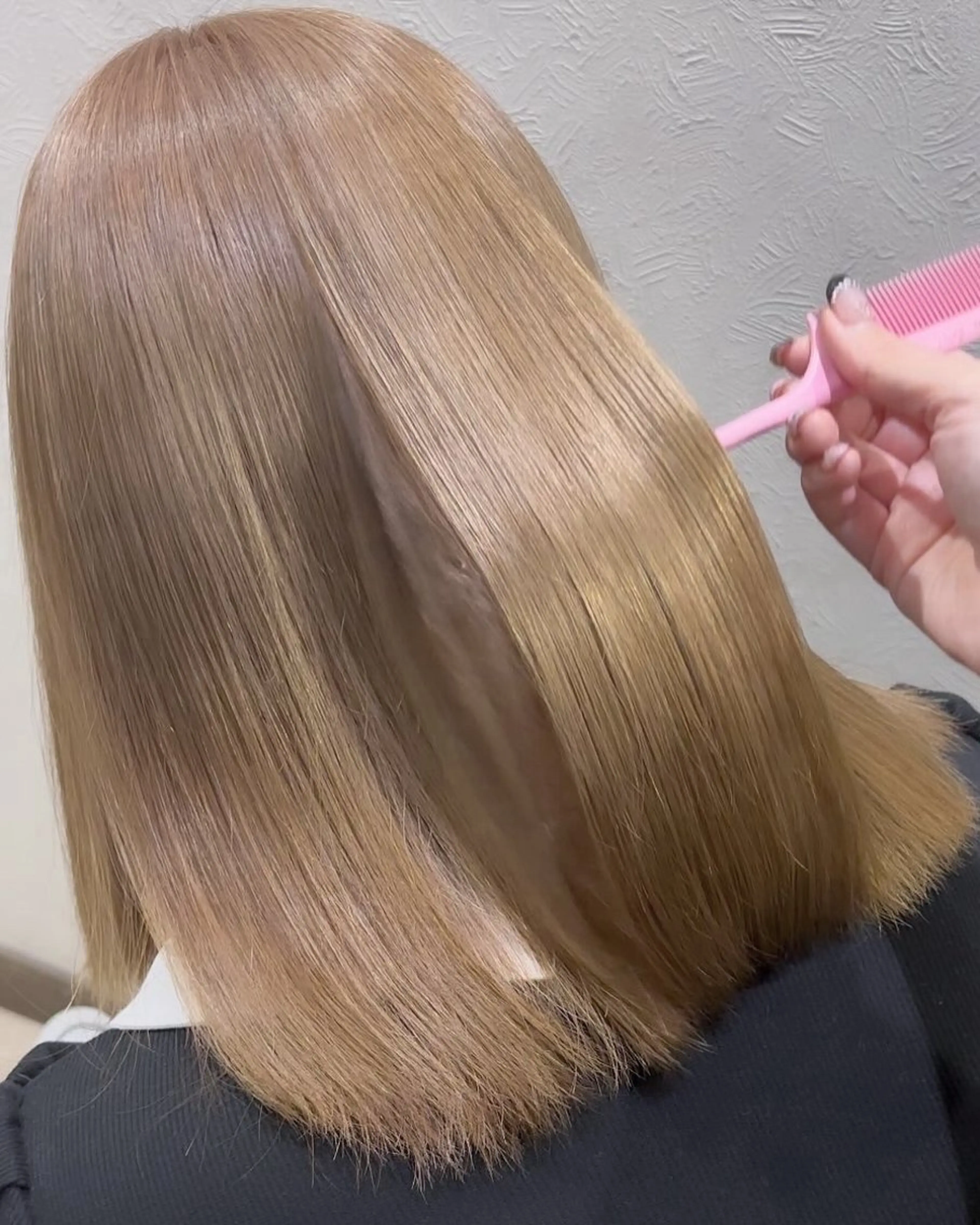 ミディアム カラー 中嶋心渚⌇透明感 カラー️🩵🎀‪のヘアスタイル