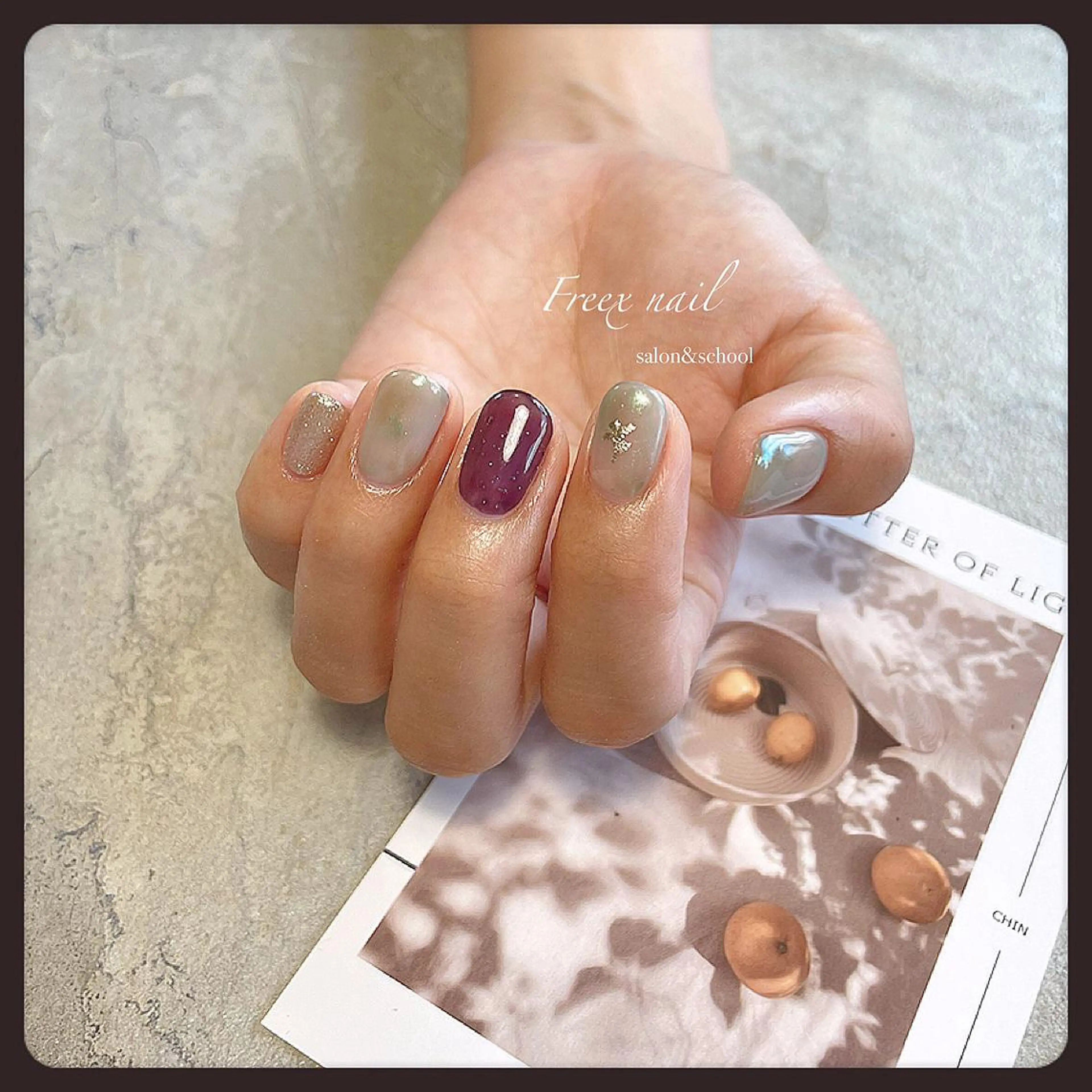 ネイル ニュアンスネイル ハンドネイル ハンドケア freex nail /ニュアンス/個性派のネイルデザイン