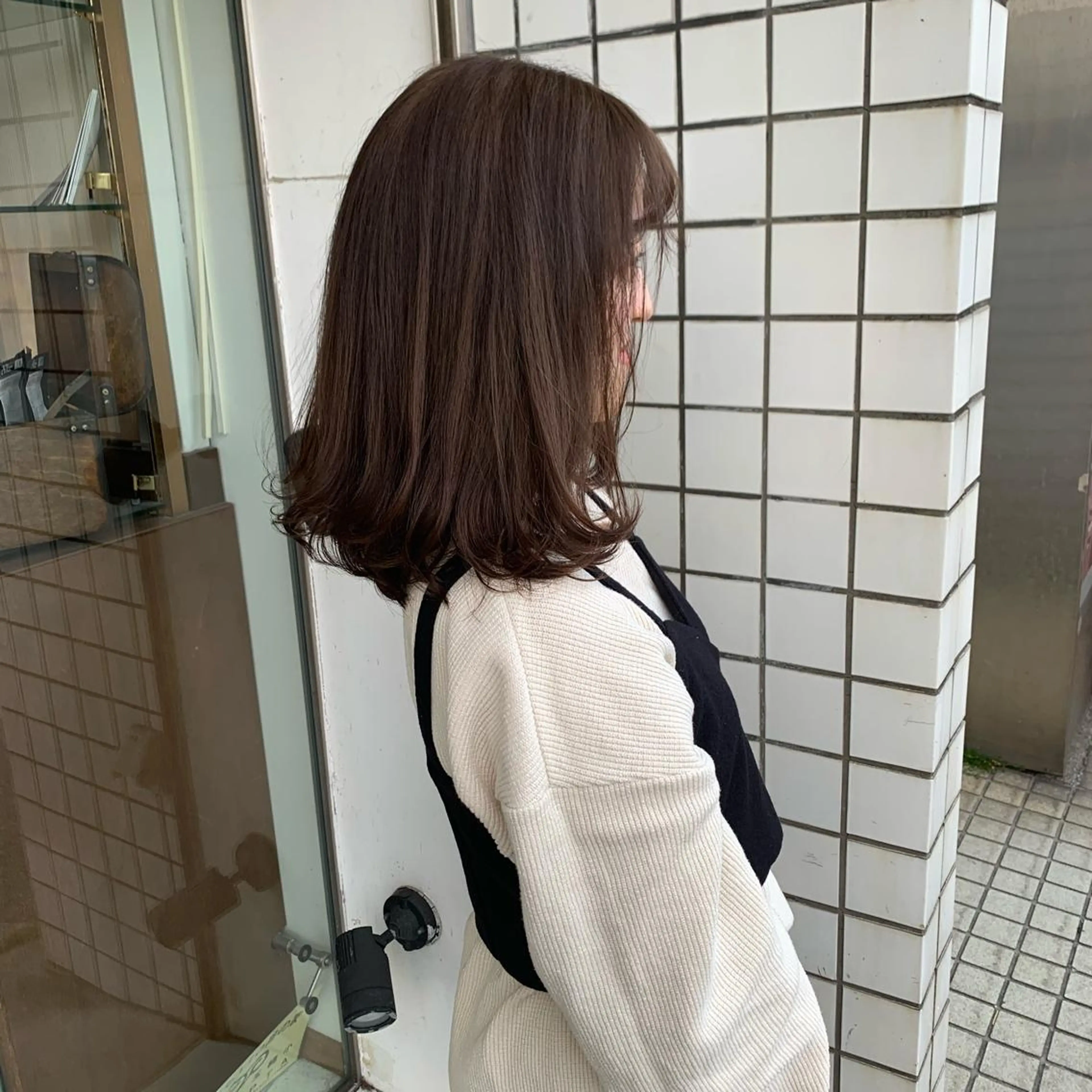 ミディアム カラー オリーブカラー ヘアカラー 👑満足度1000% 重村　春奈👑のヘアスタイル