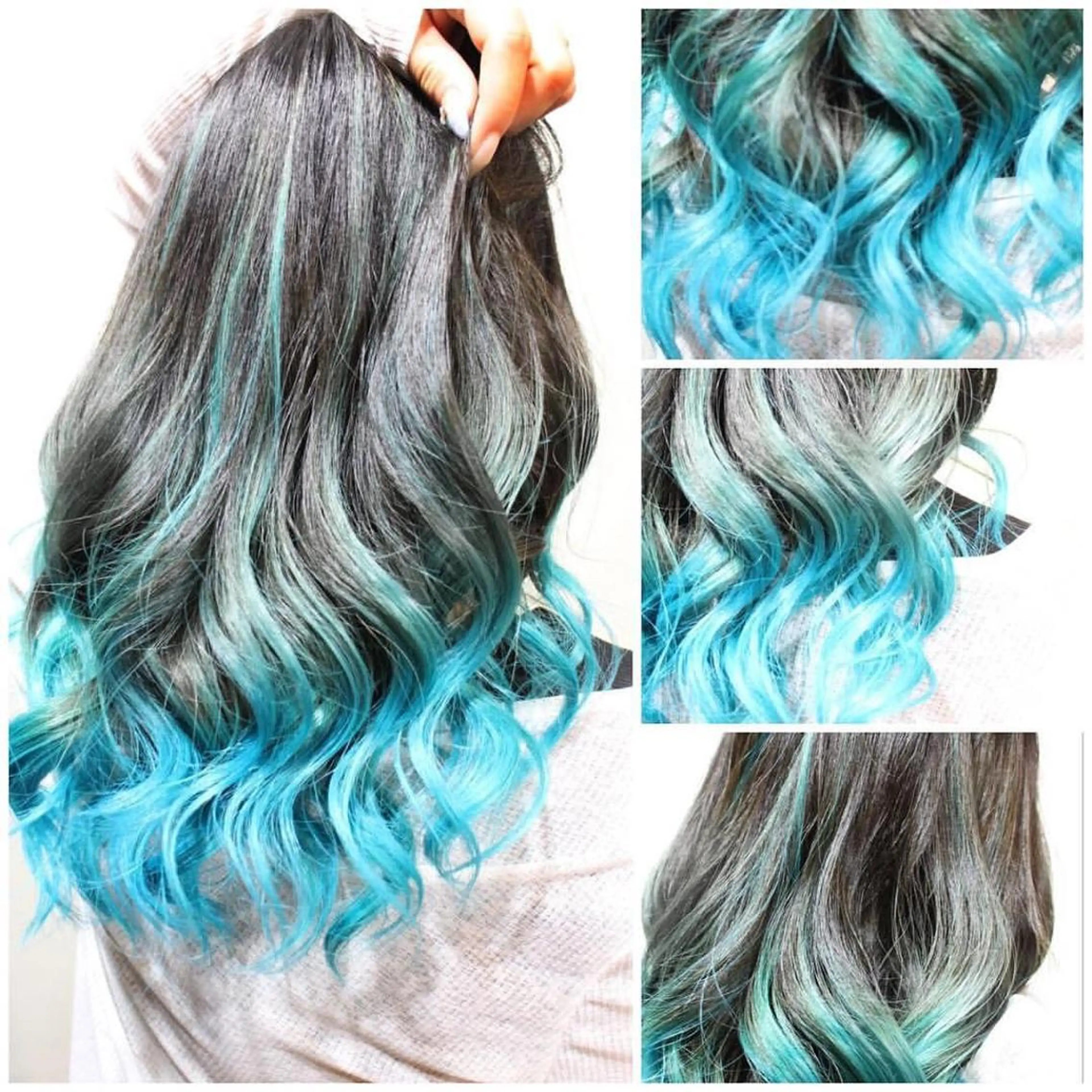 ミディアム カラー ヘアアレンジ ブルーカラー メッシュ ヘアカラー トリートメント 次世代シールエクステ 錦糸町 小泉 朋之のヘアスタイル