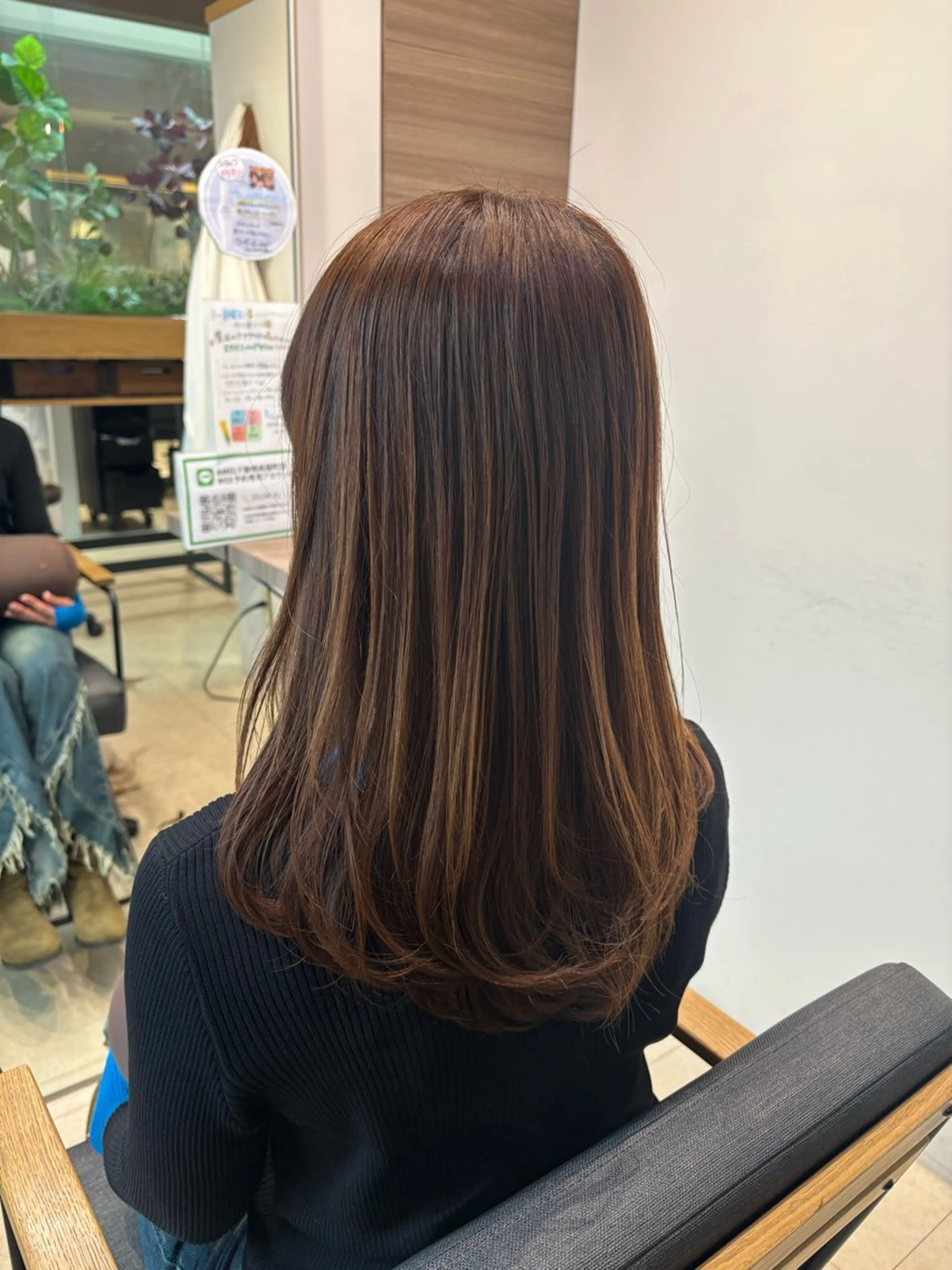 ロング レイヤーカット ✿︎AMELY呉服町 海野采紗‎✿  ‎のヘアスタイル