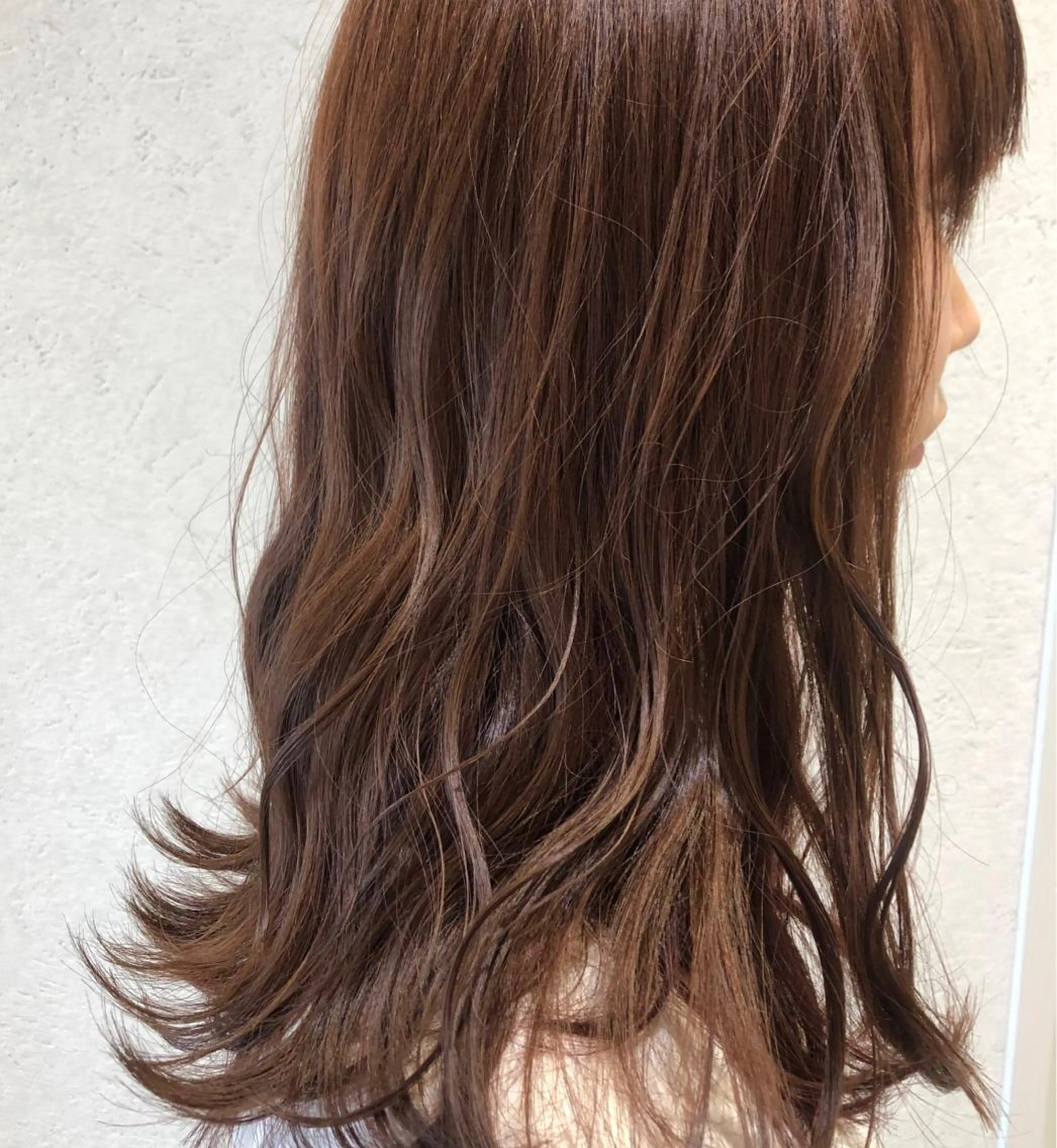 ロング うる艶レイヤーカット hinakoのヘアスタイル